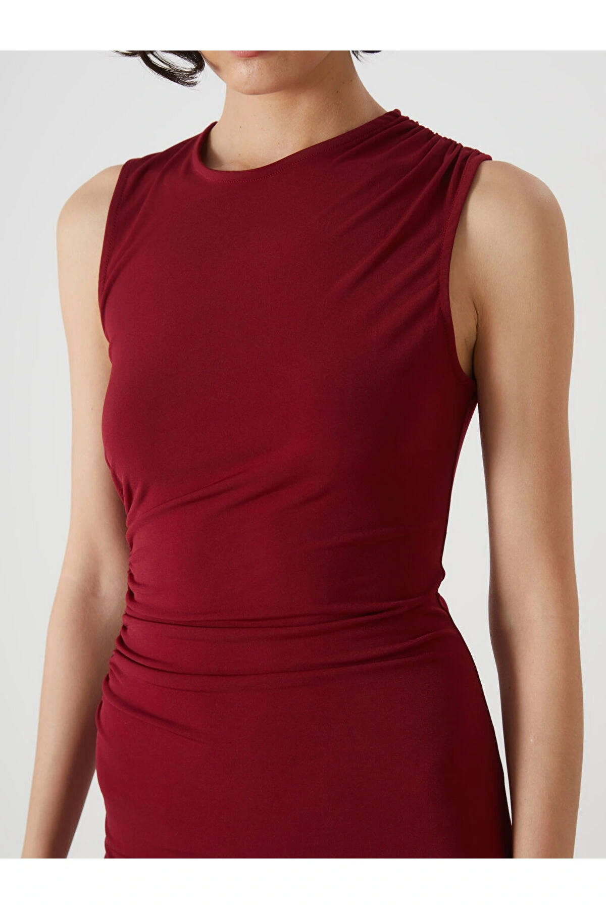 LCW Bisiklet Yaka Kadın Elbise