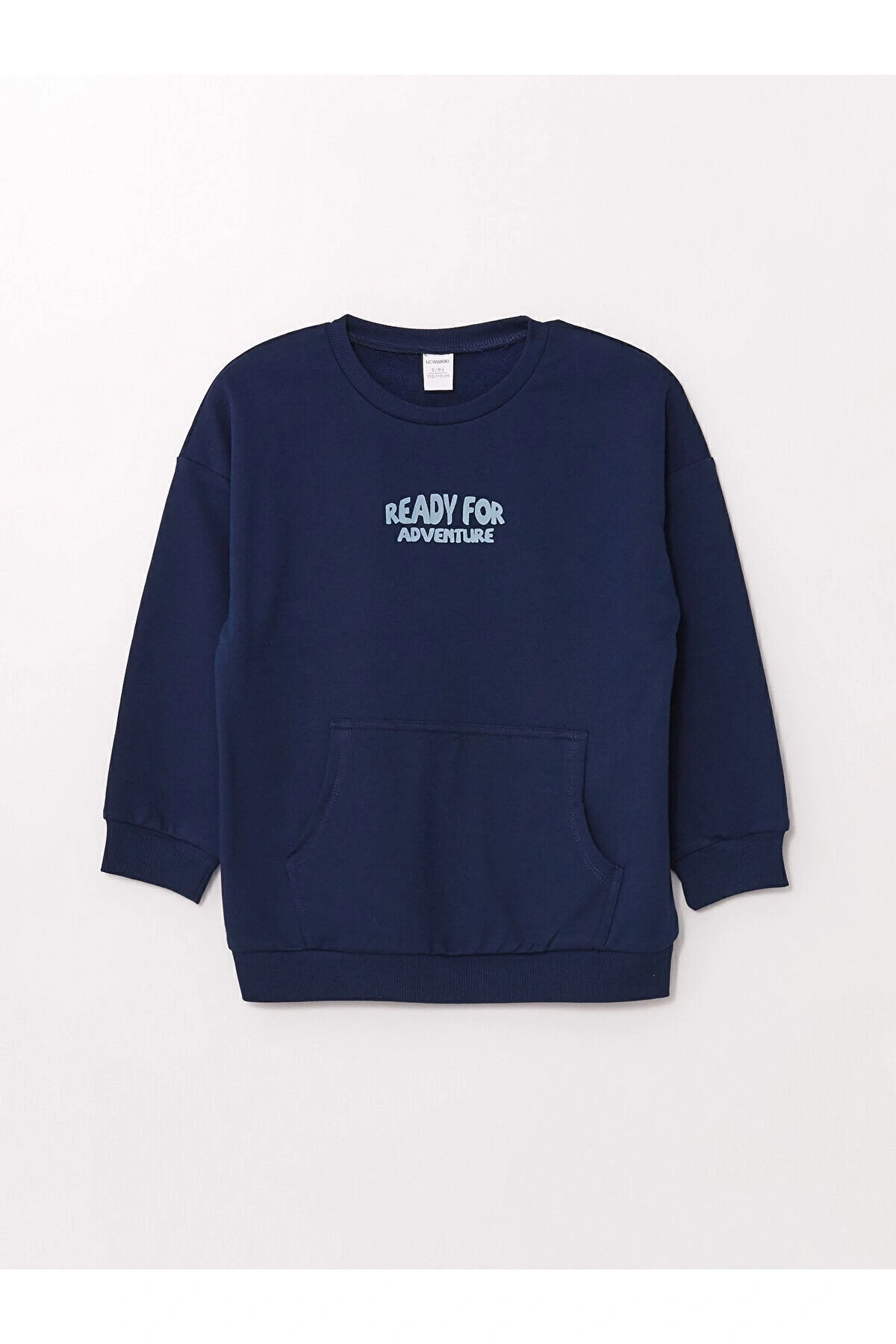 Lcw Bisiklet Yaka Uzun Kollu Basic Erkek Bebek Sweatshirt Ve Eşofman Alt 2li