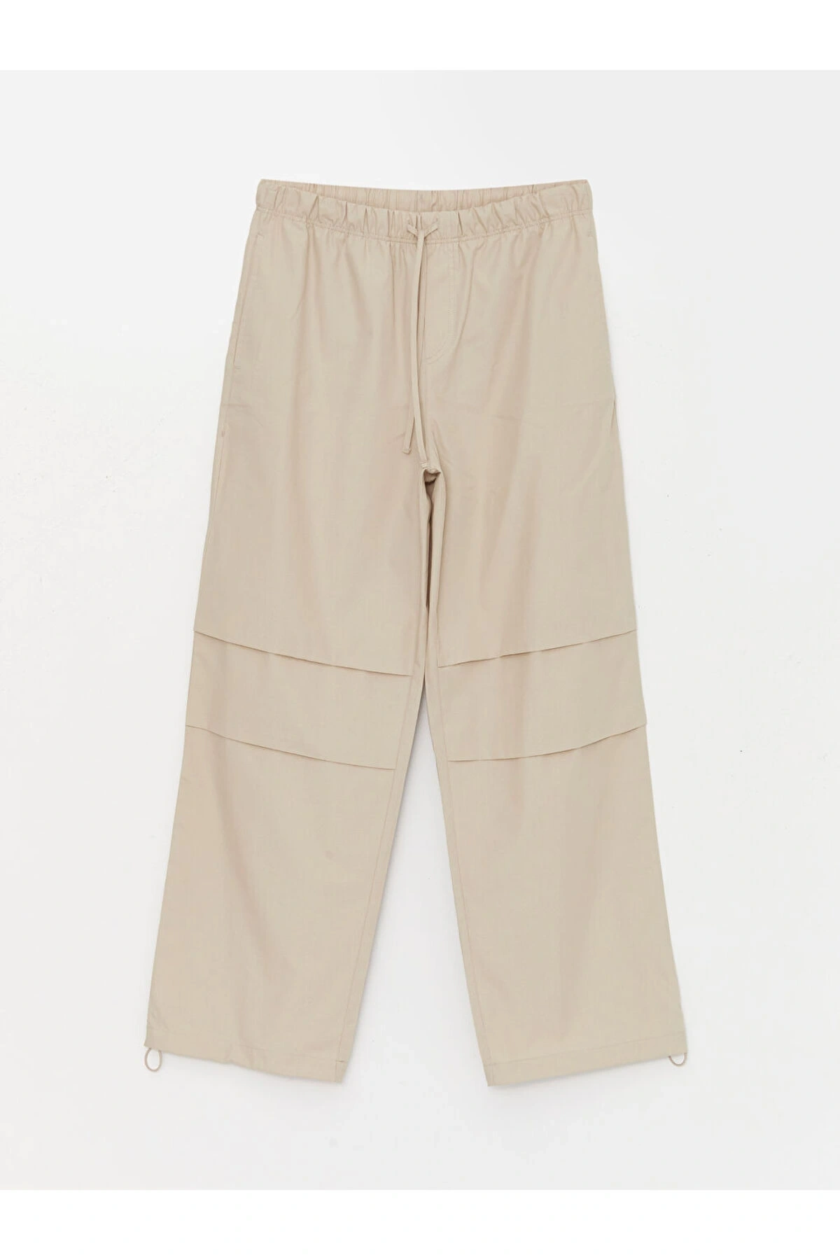 LCW Casual Kadın Beli Lastikli Düz Paraşüt Pantolon