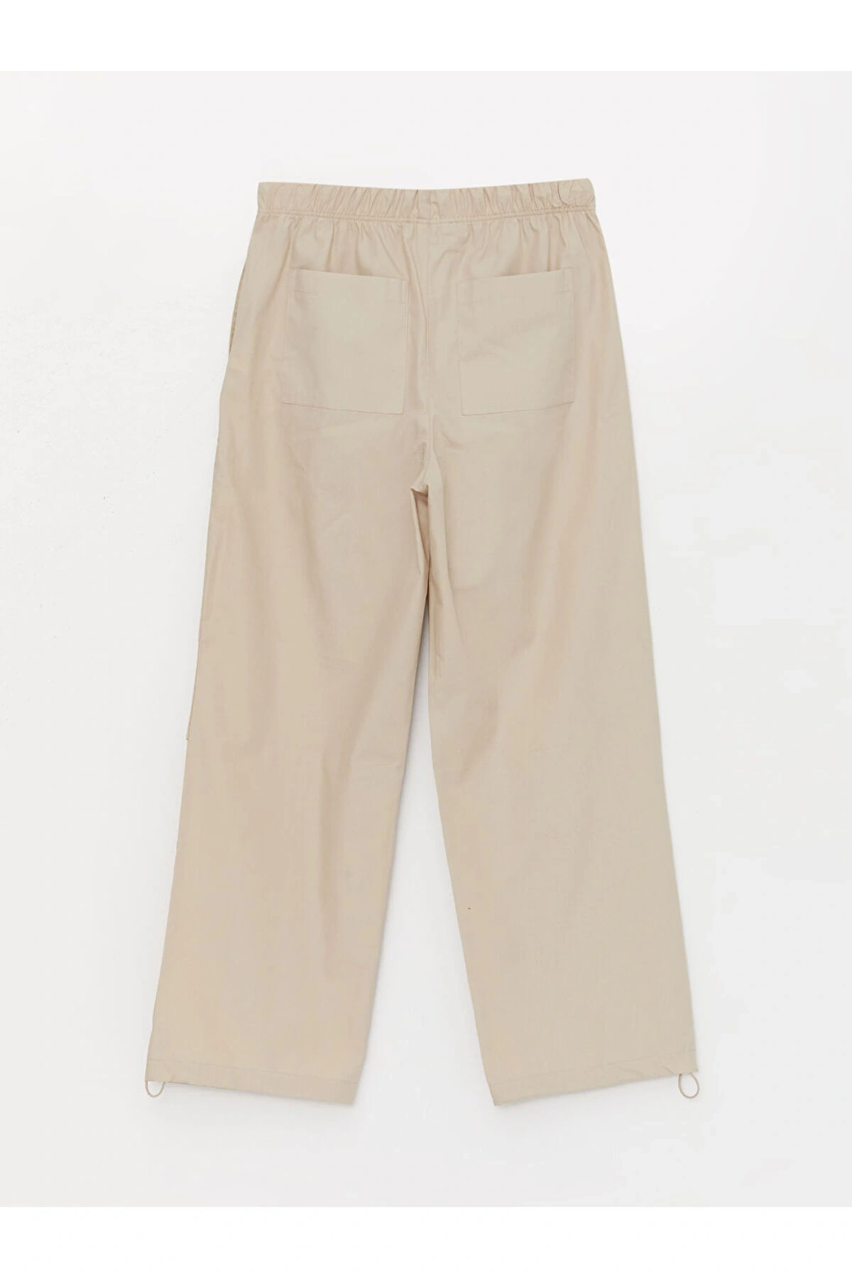 LCW Casual Kadın Beli Lastikli Düz Paraşüt Pantolon
