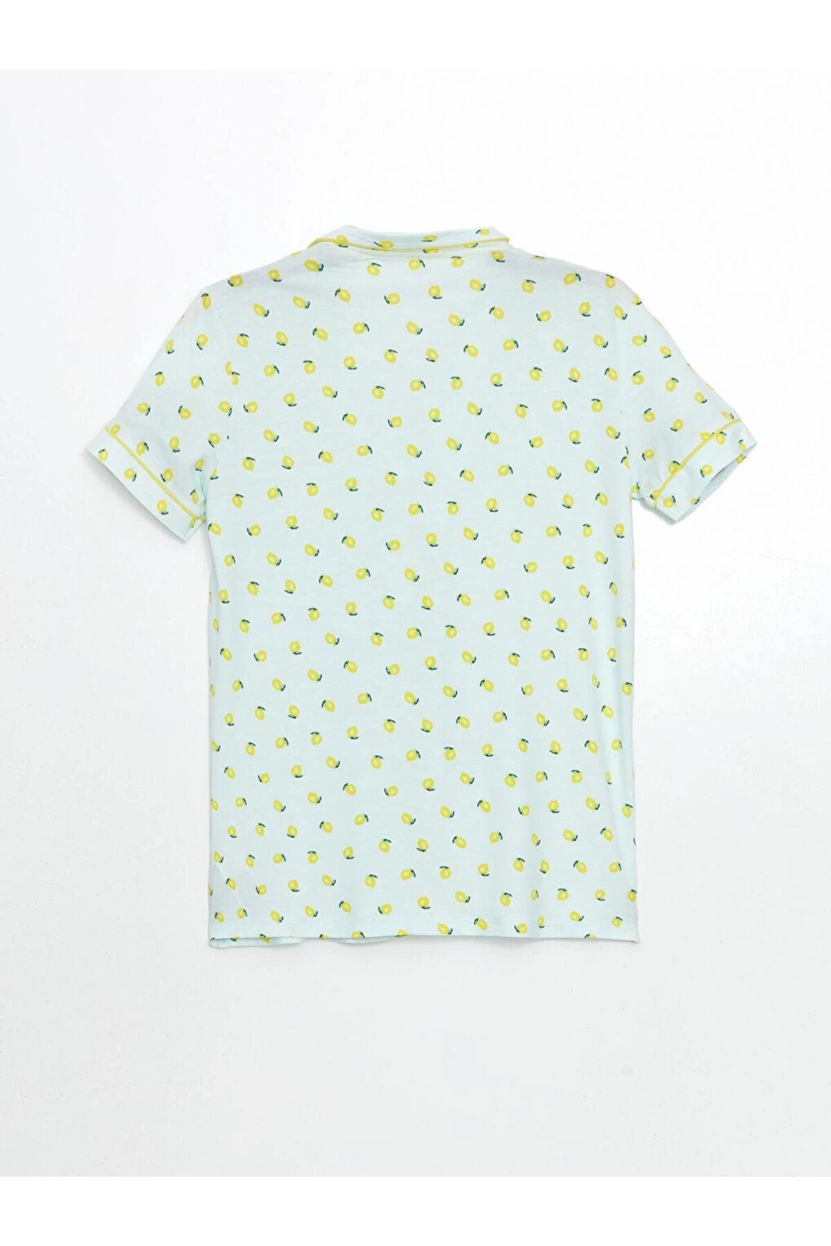 LCW DREAM Gömlek Yaka Baskılı Kadın Pijama Takımı