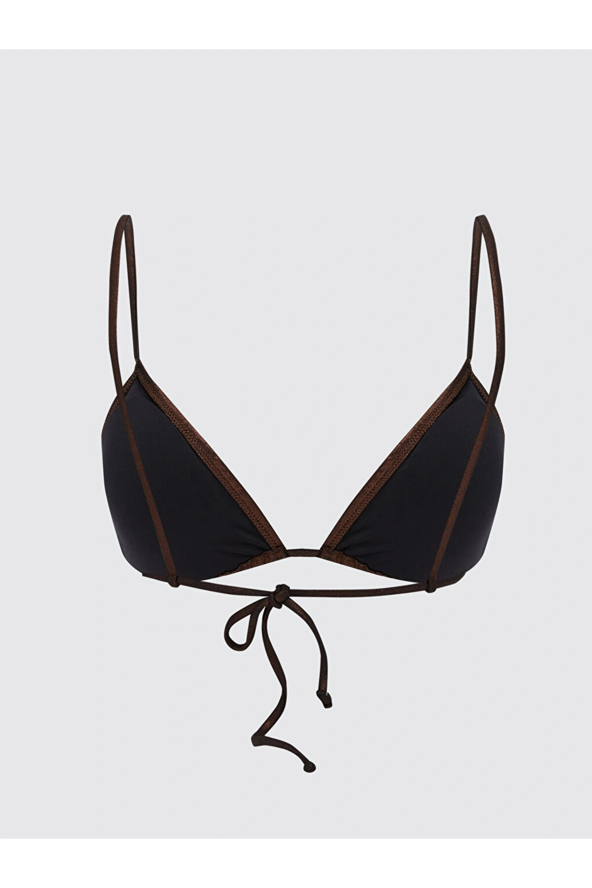 LCW DREAM Gri Düz Çıkabilir Pedli Kadın Bikini Üst