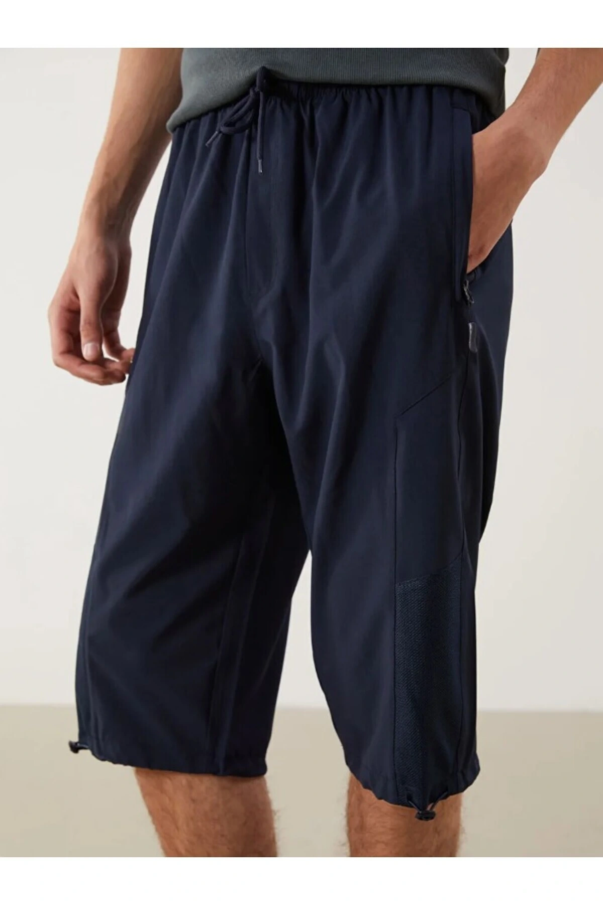 LCW Erkek Deniz Şortu Diz Altı Mikrofiber Kumaş