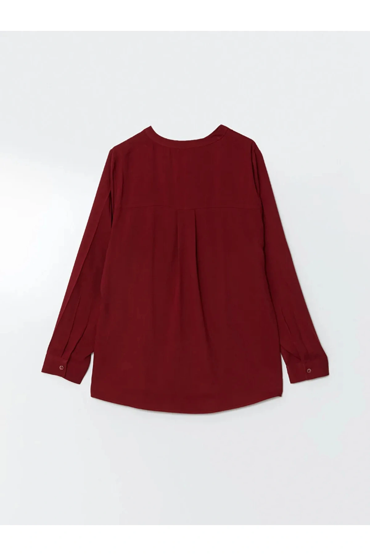 LCW Grace Bordo Kaçık Yaka Kadın Bluz