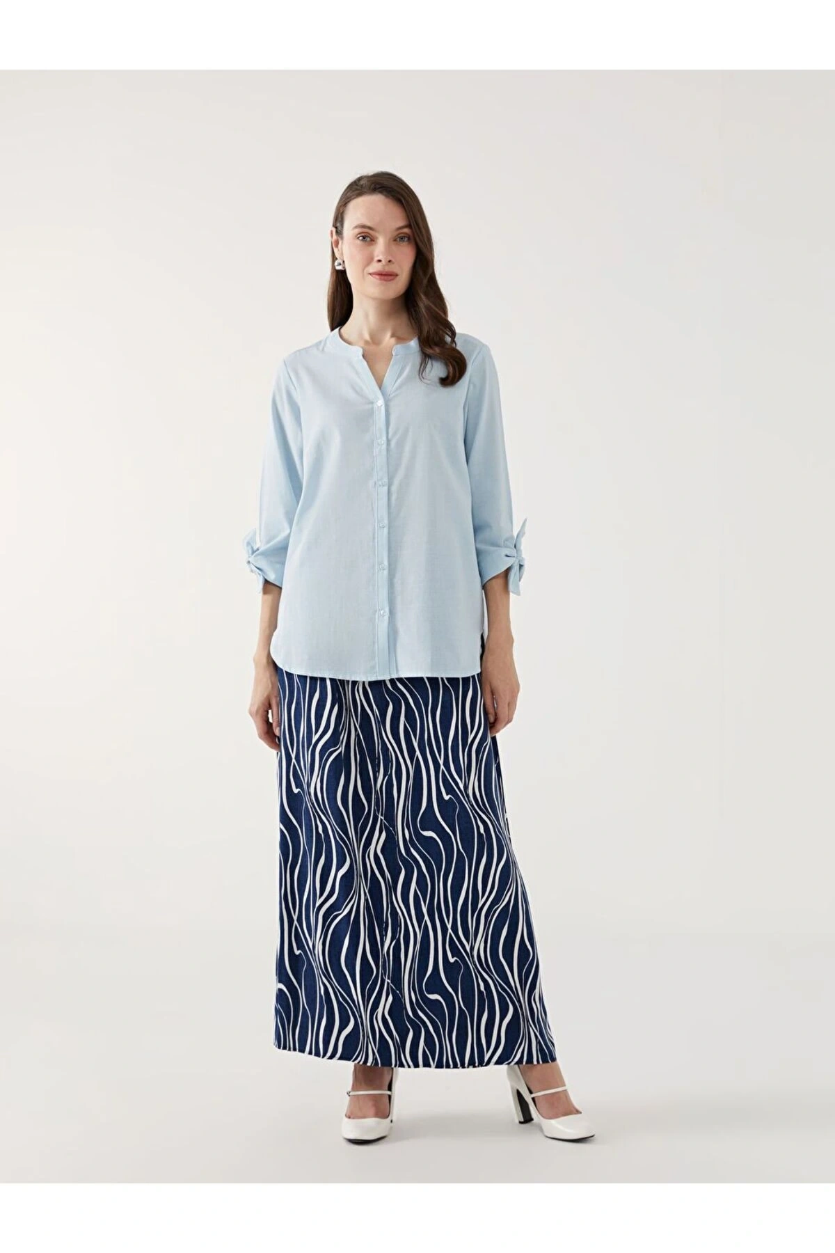 LCW Grace Kaçık Yaka Kadın Gömlek