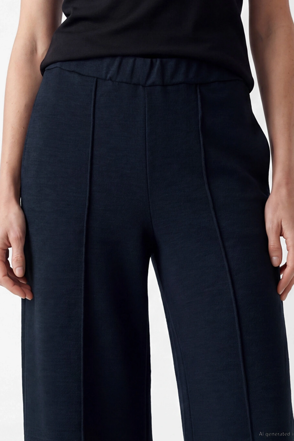 LCW Grace Lacivert Regular Fit Kadın Pantolon