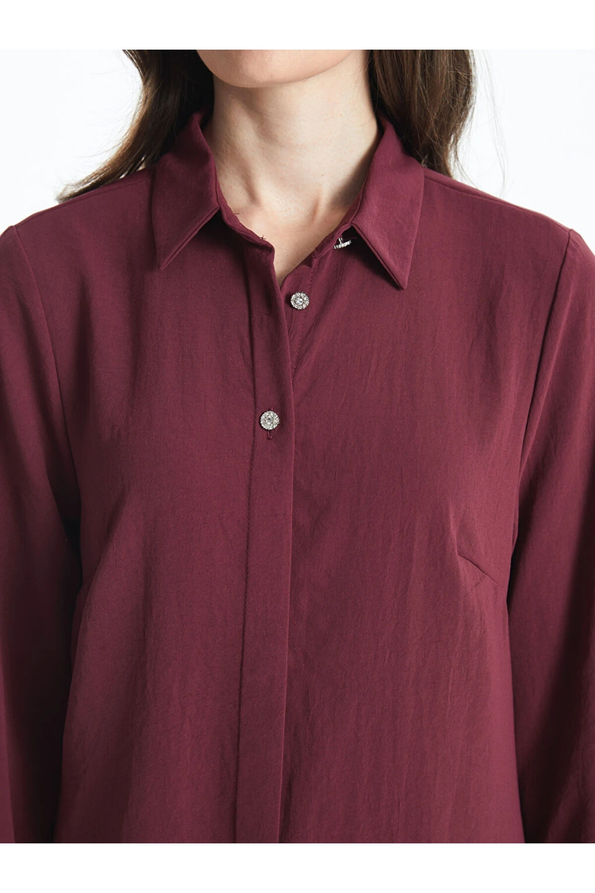 LCW Grace Mürdüm Kadın Gömlek Tunik