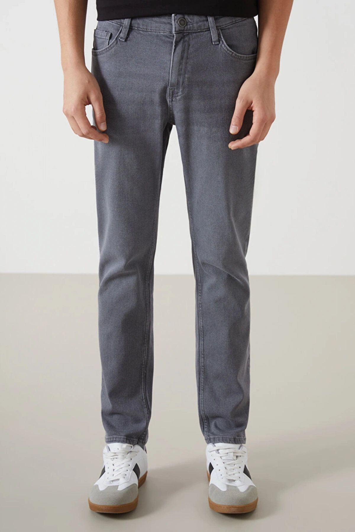 LCW Jeans Gri 779 Regular Fit Erkek Jean Pantolon
