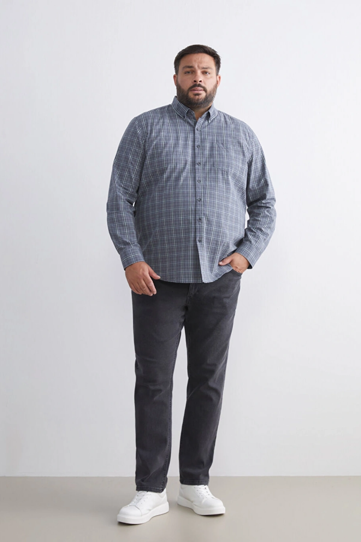 LCW Jeans Gri 779 Regular  Erkek Jean Pantolon
