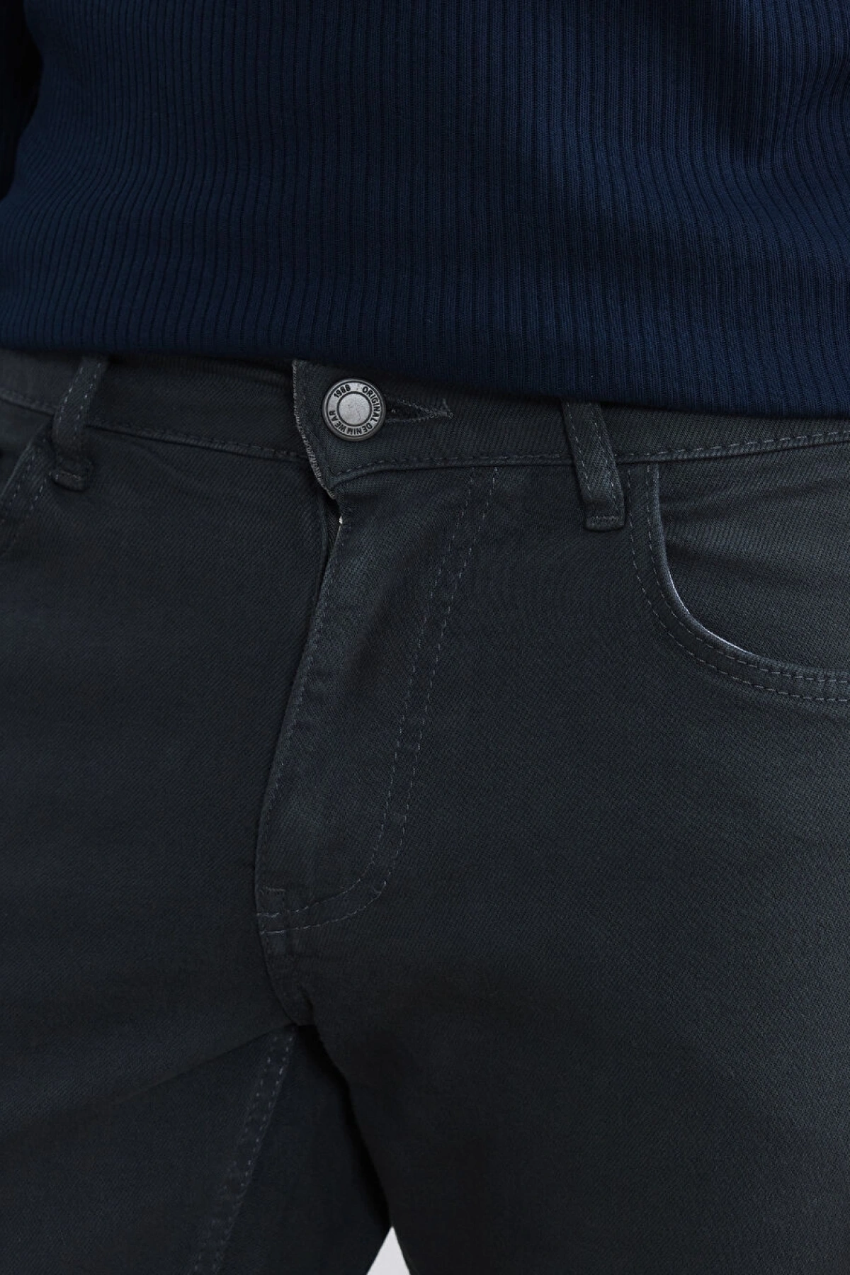LCW Jeans Gri 779 Regular Fit Erkek Jean Pantolon