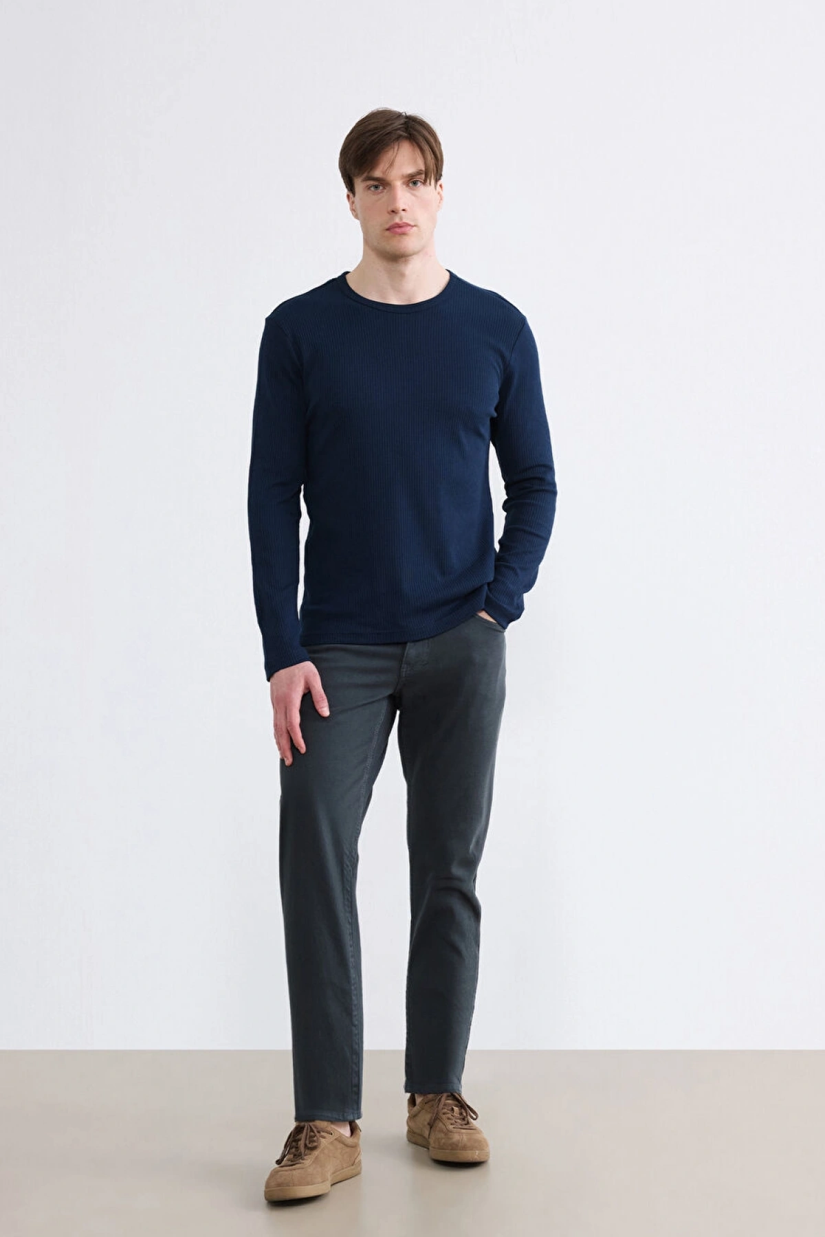 LCW Jeans Gri 779 Regular Fit Erkek Jean Pantolon