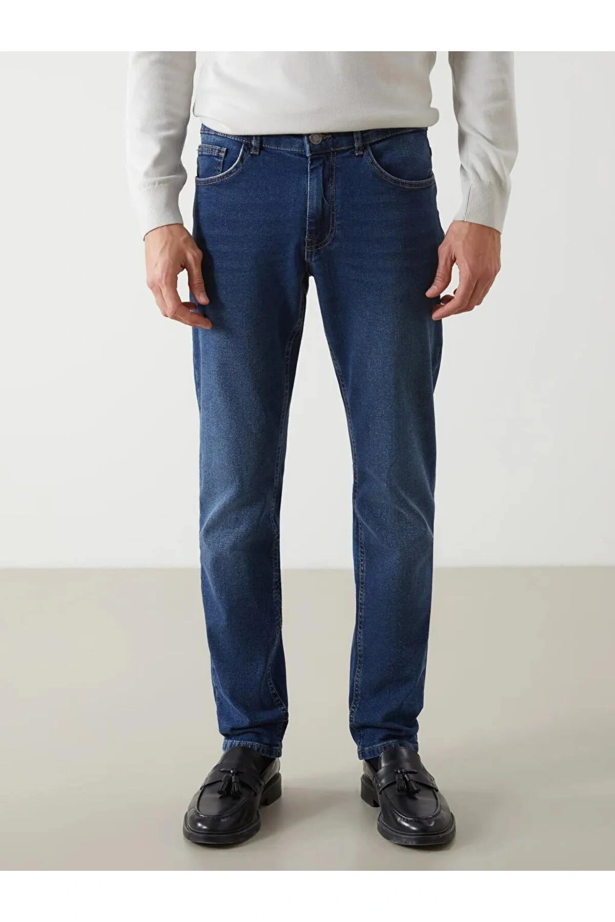LCW Jeans Indigo 750 Slim Fit Erkek Jean Pantolon