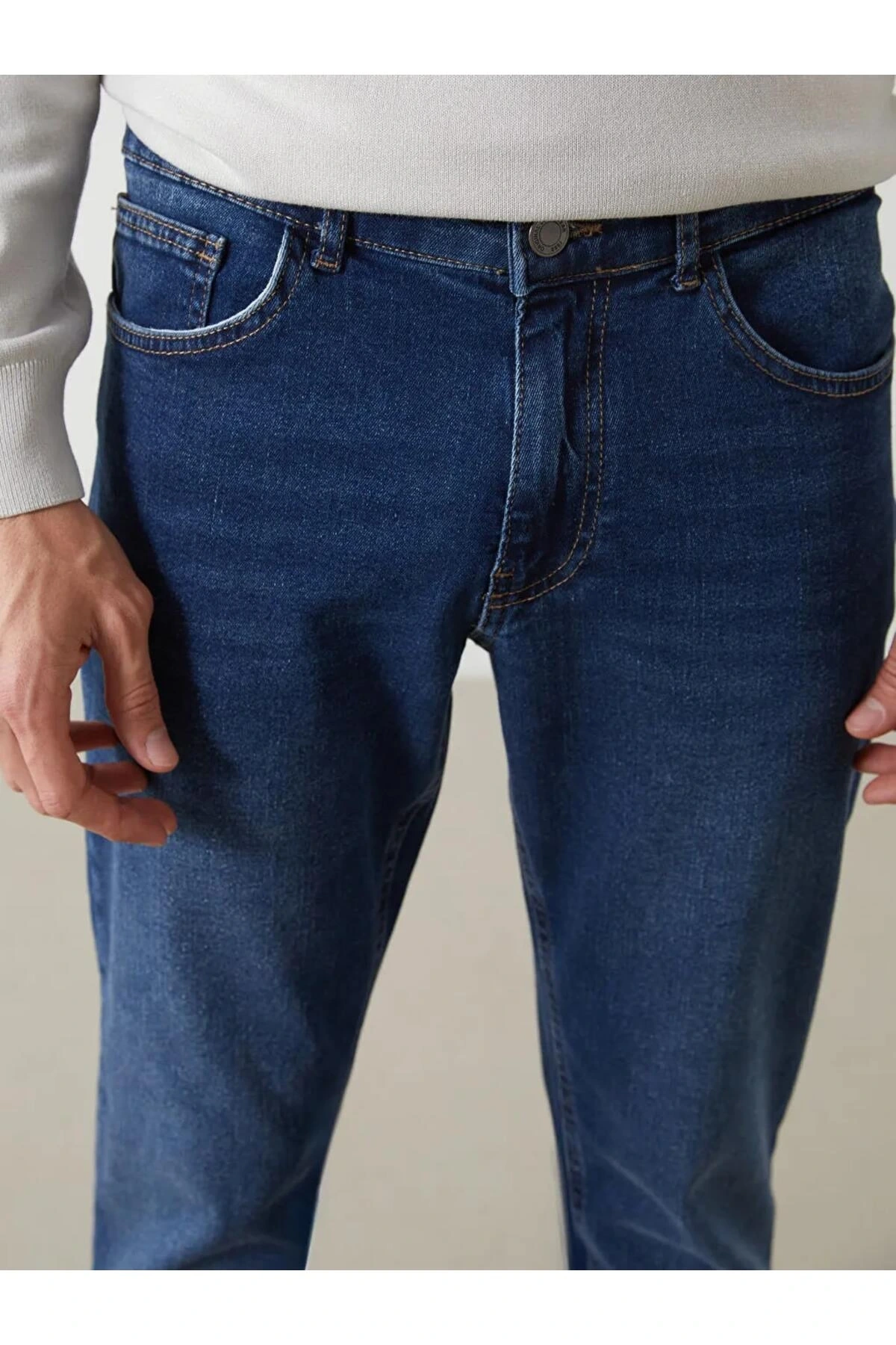 LCW Jeans Indigo 750 Slim Fit Erkek Jean Pantolon