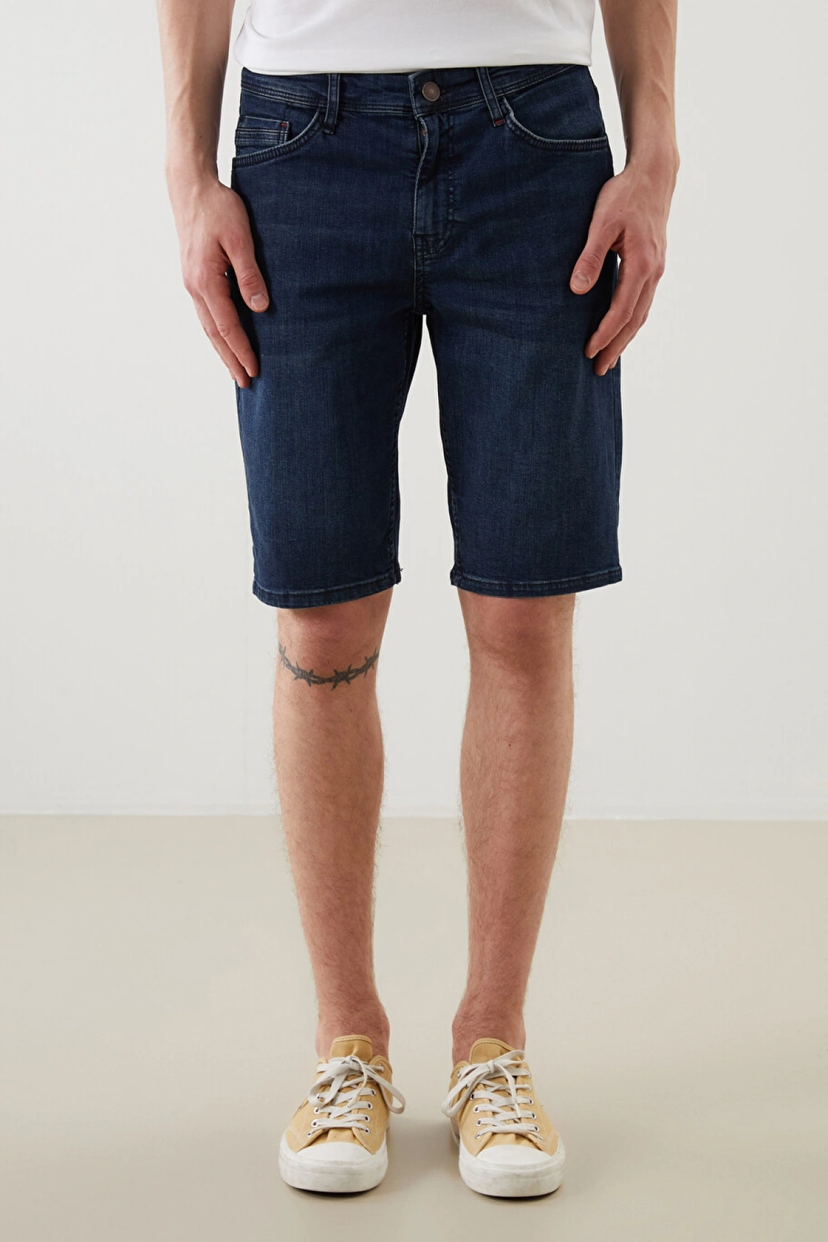 LCW Jeans İndigo Standart Kalıp Erkek Jean Şort