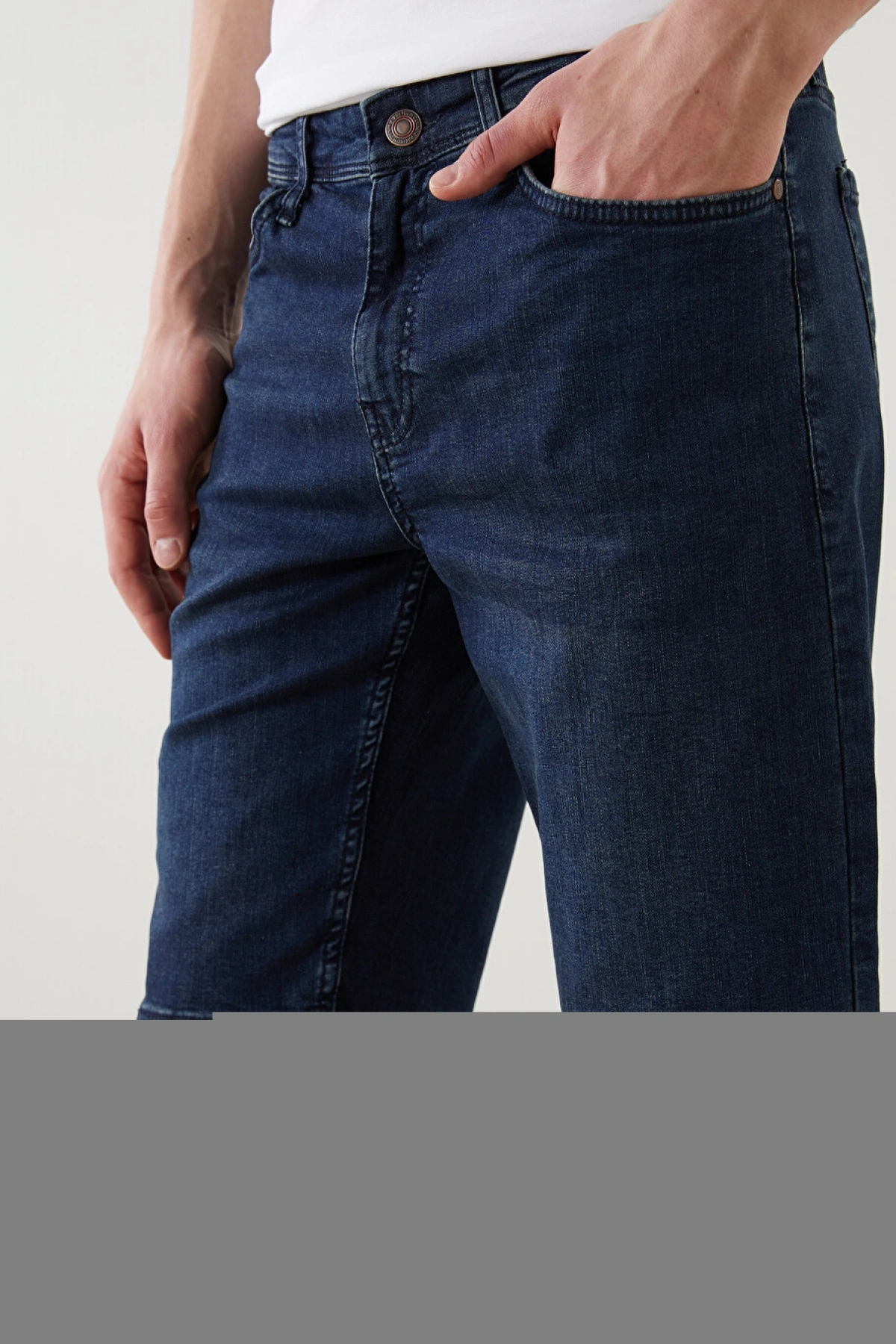 LCW Jeans İndigo Standart Kalıp Erkek Jean Şort