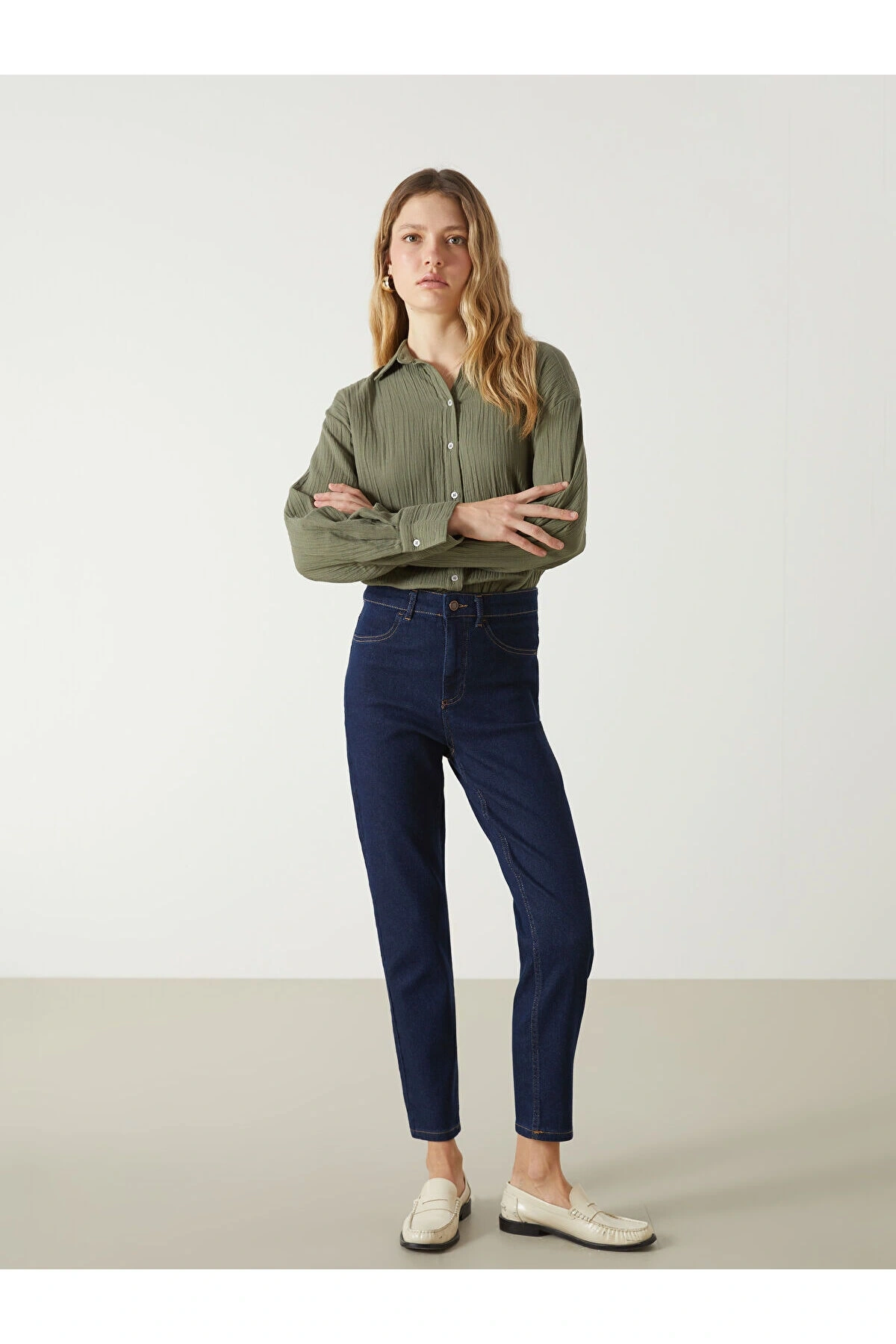 Lcw Jeans Mom Fit Kadın Jean Pantolon