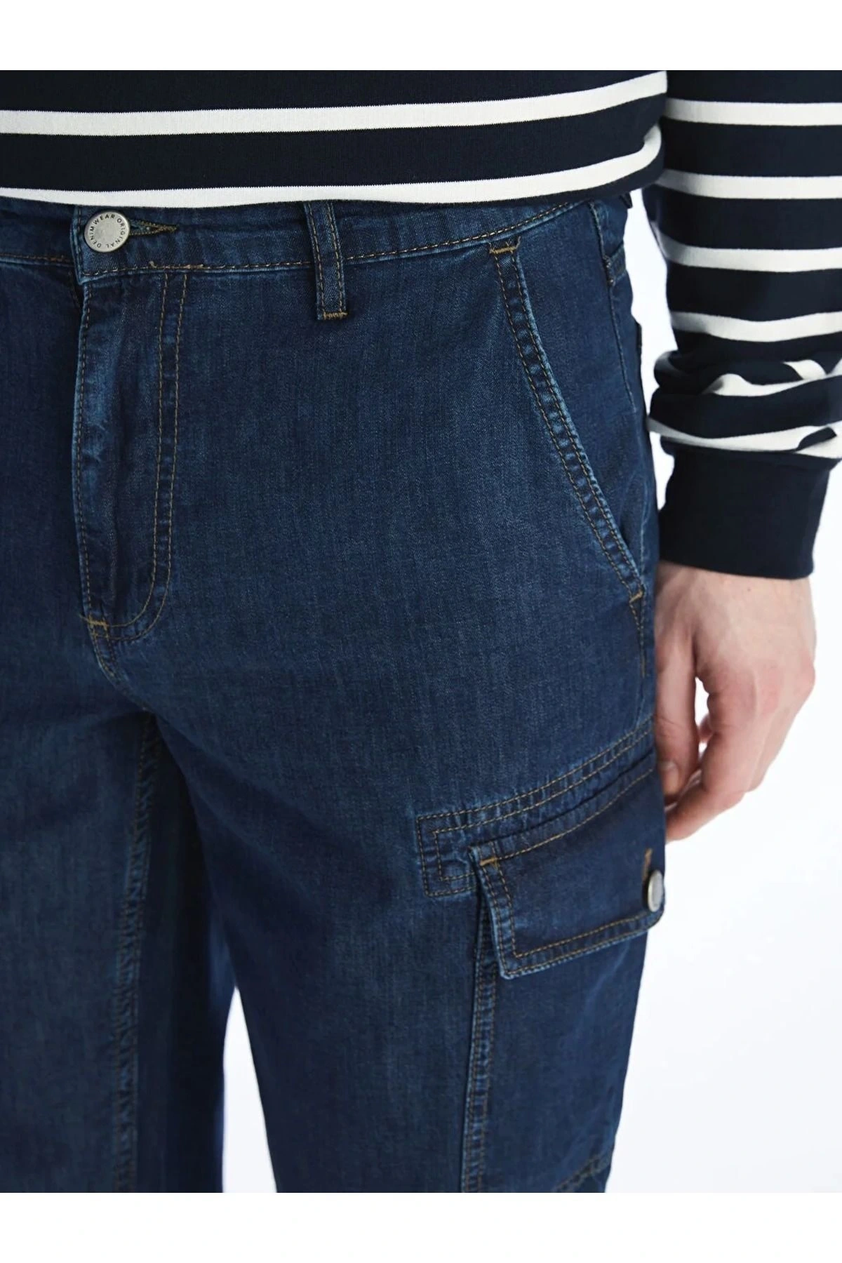 LCW Jeans Standart Kalıp Erkek Jean Bermuda