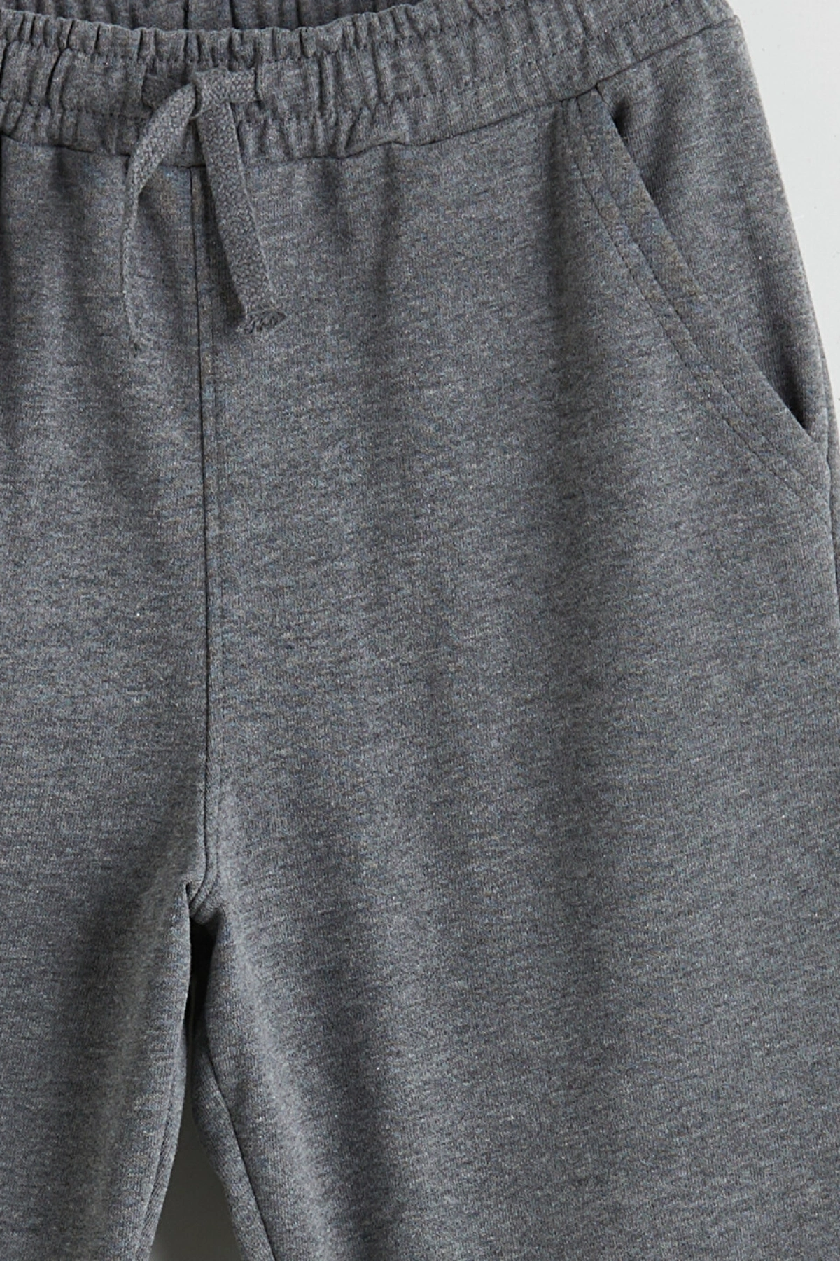 LCW Kids Antrasit Beli Lastikli Erkek Çocuk Jogger Eşofman Altı