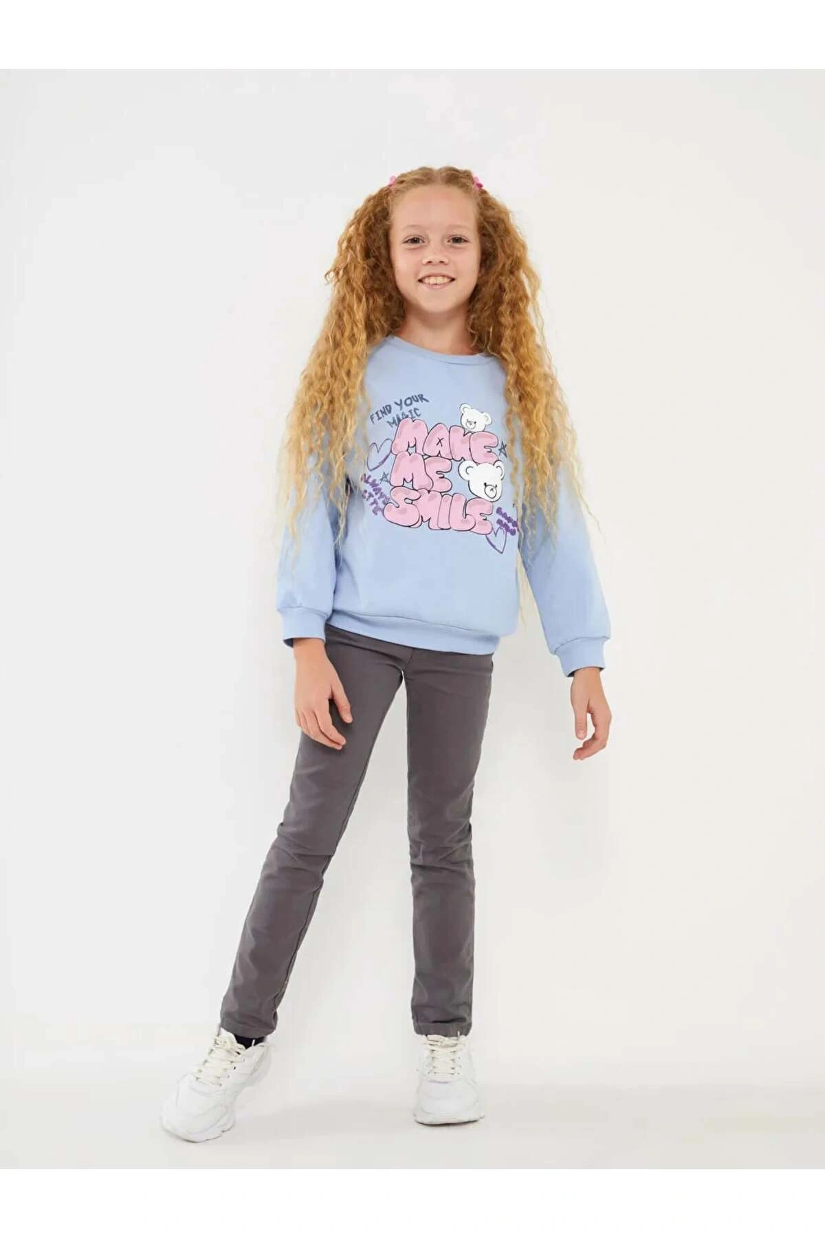 LCW Kids Antrasit Okulun En Rahat Pantolonu