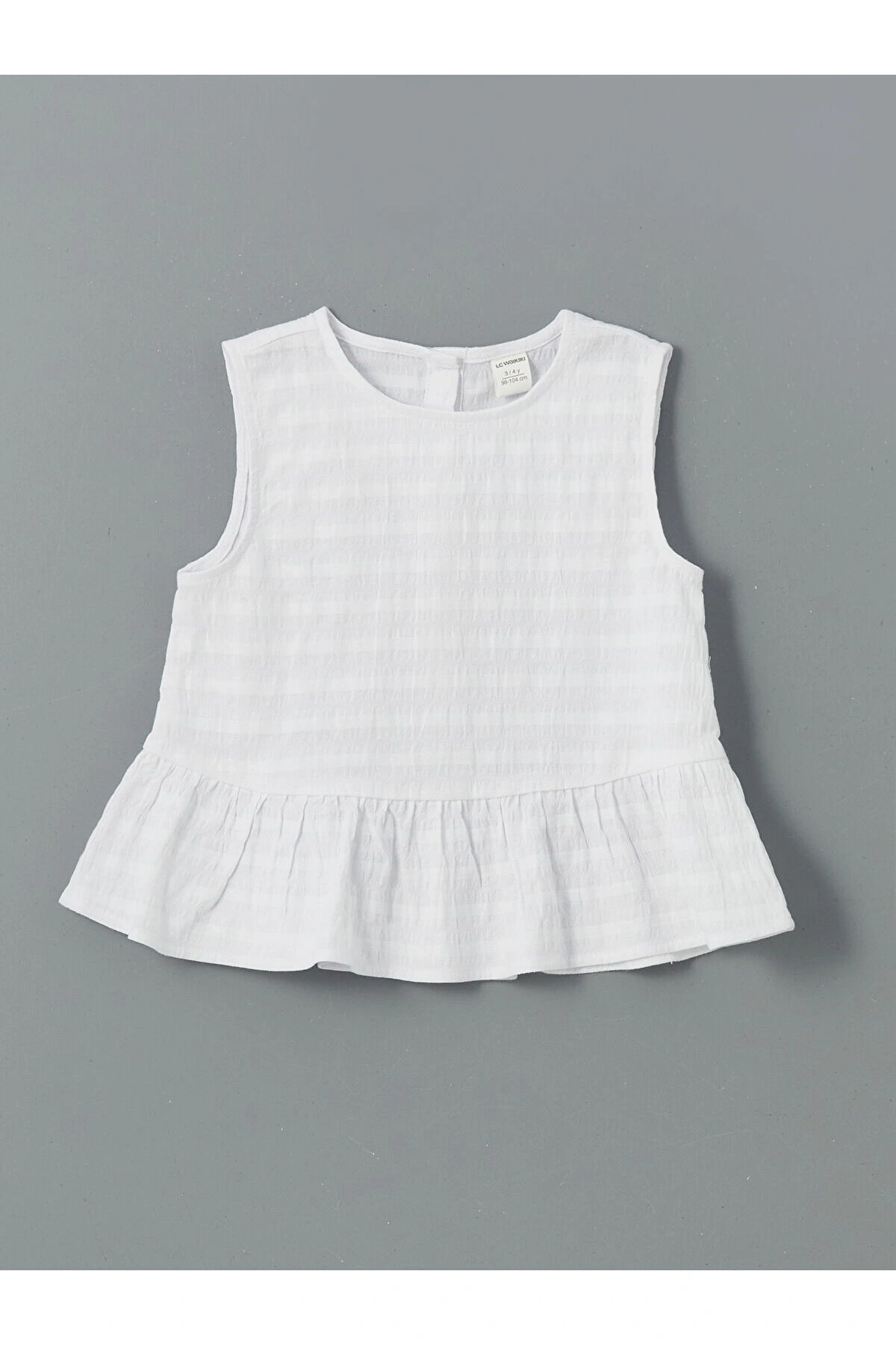 LCW Kids Arkası Düğmeli Kız Çocuk Bluz (S5)