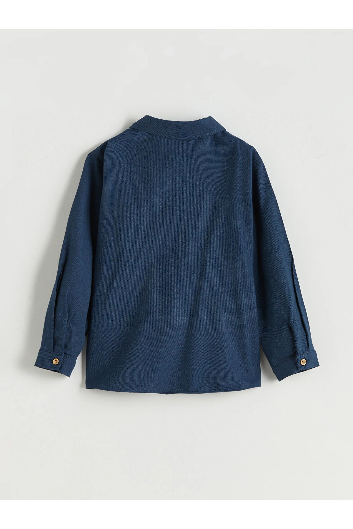LCW Kids Basic Gabardin Uzun Kollu Erkek Çocuk Gömlek
