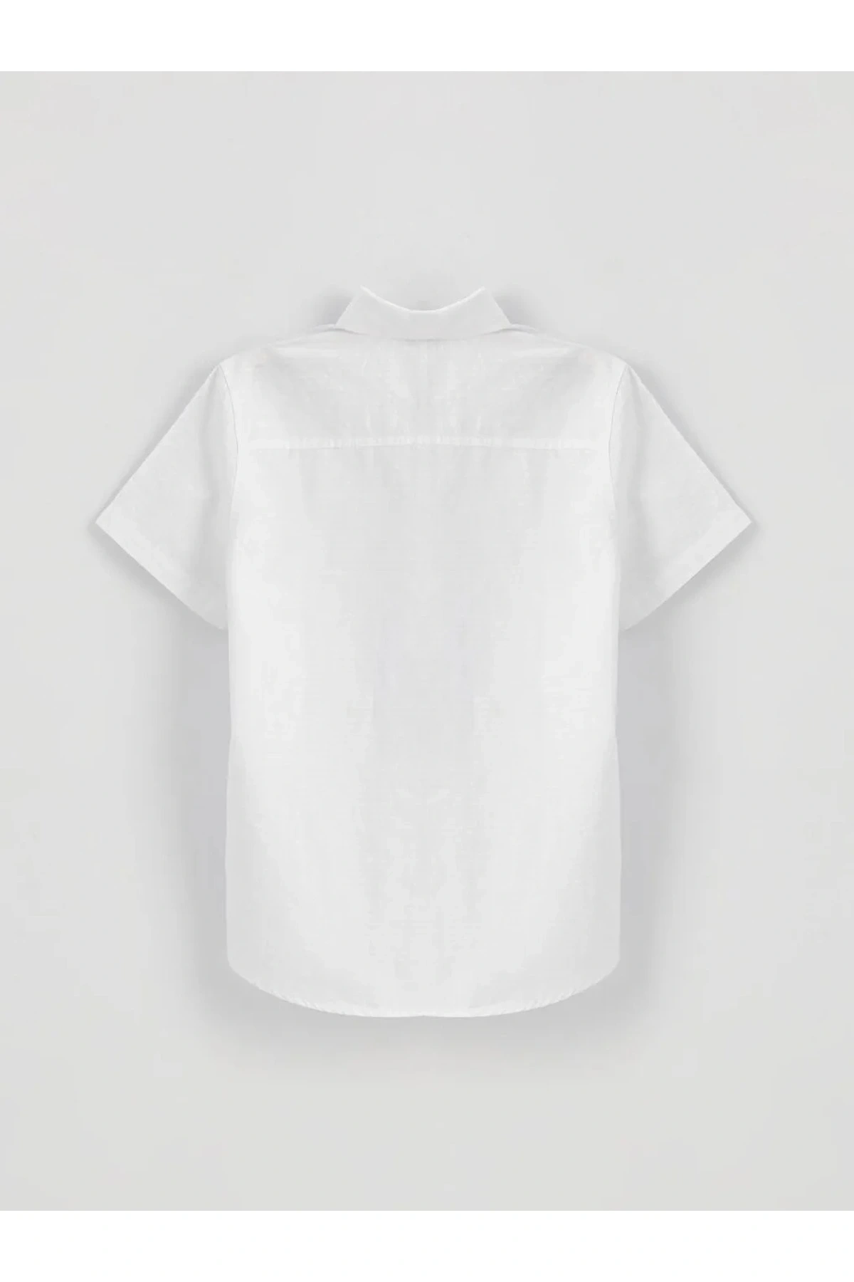 LCW Kids Basic Kısa Kollu Erkek Çocuk Gömlek ve Papyon