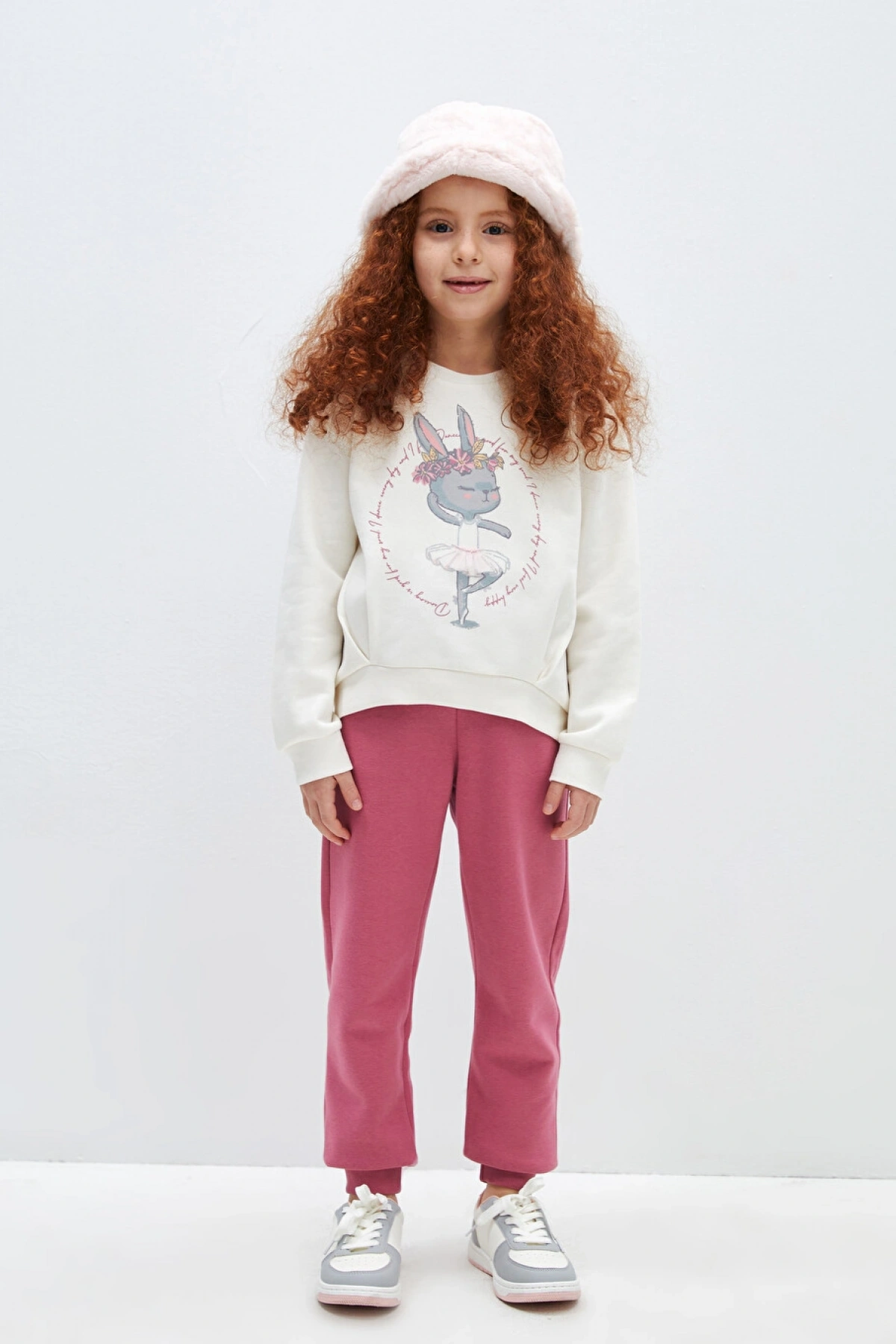 LCW Kids Beli Lastikli Basic Kız Çocuk Jogger Eşofman Altı