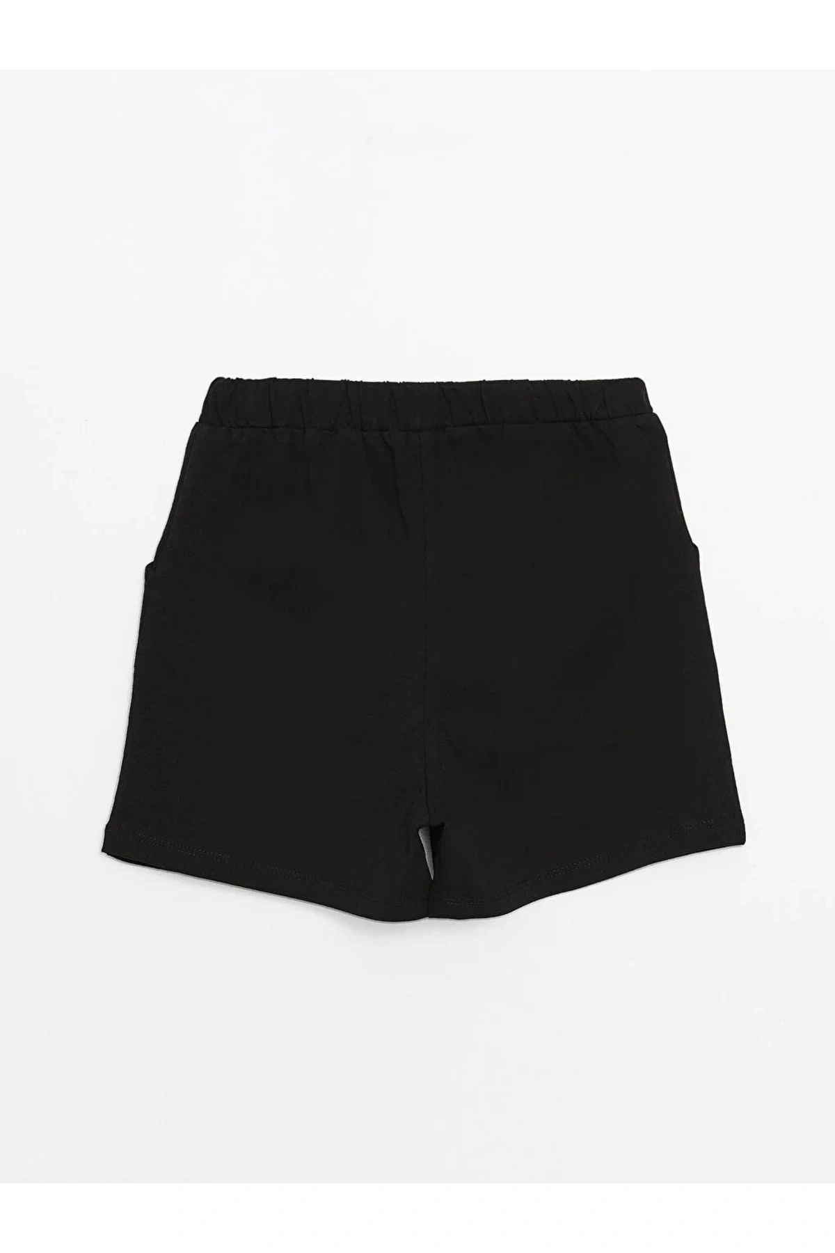 LCW Kids Beli Lastikli Basic Kız Çocuk Şort