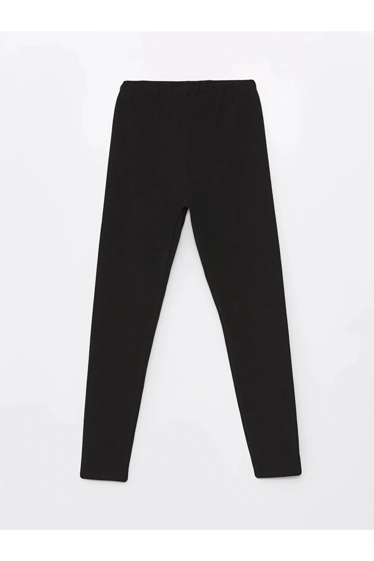 LCW Kids Beli Lastikli Basic Kız Çocuk Uzun Tayt