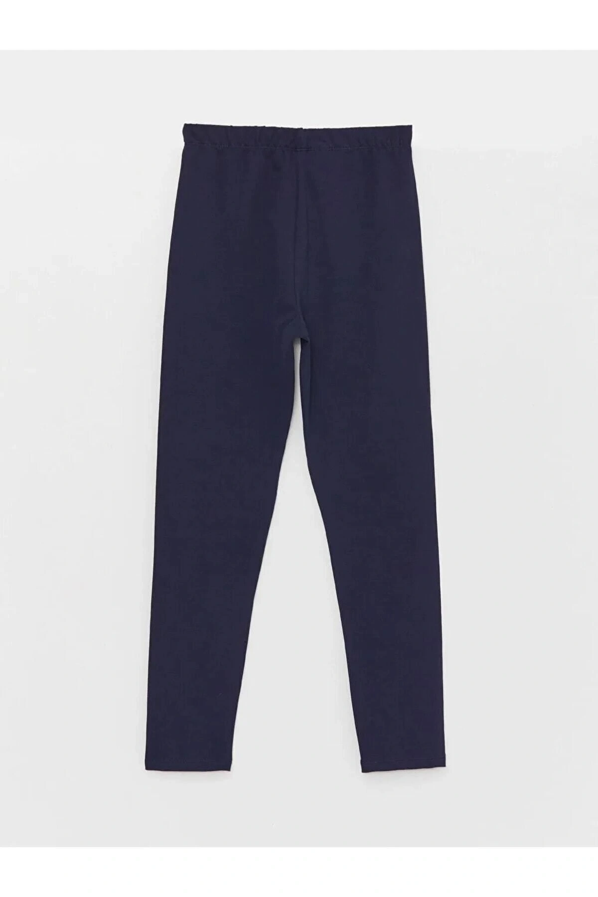 LCW Kids Beli Lastikli Basic Kız Çocuk Uzun Tayt
