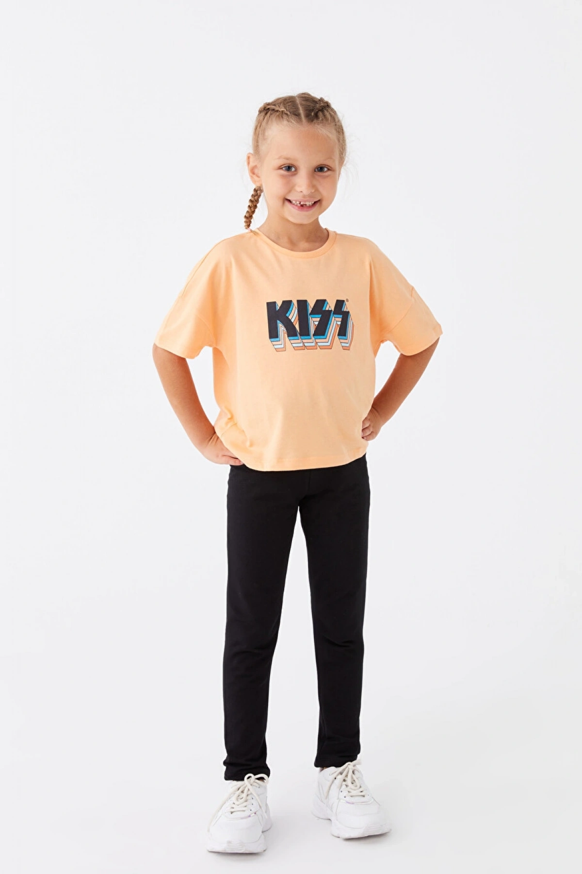 LCW Kids Beli Lastikli Basic Kız Çocuk Uzun Tayt