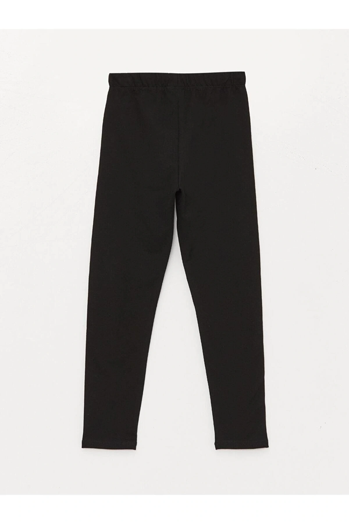 LCW Kids Beli Lastikli Basic Kız Çocuk Uzun Tayt