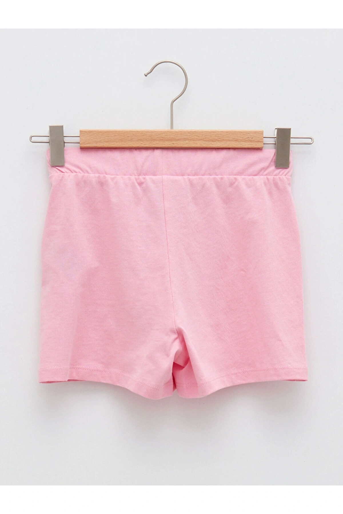 LCW Kids Beli Lastikli Baskılı Kız Çocuk Şort