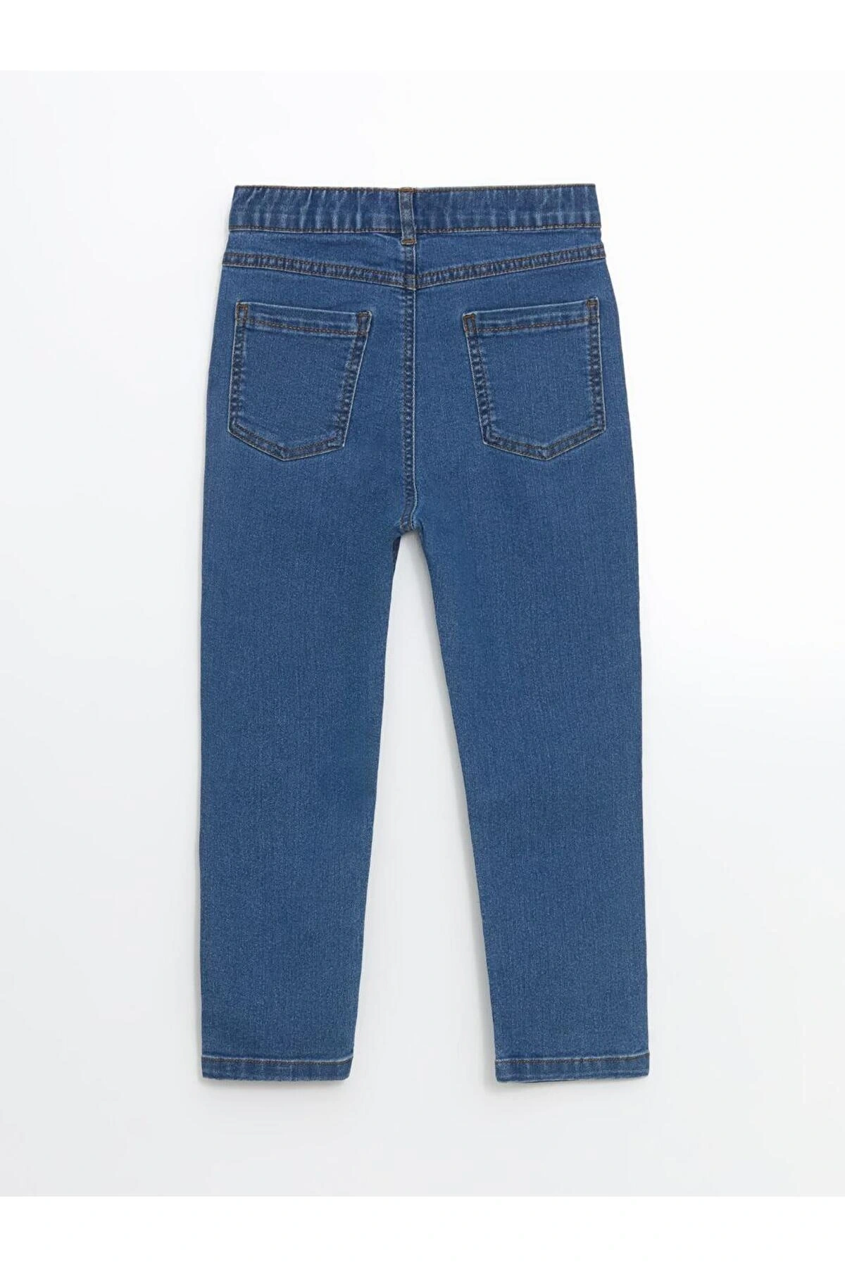 LCW Kids  Beli Lastikli Erkek Çocuk Jean Pantolon