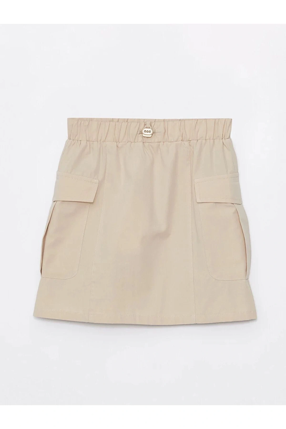 LCW Kids Beli Lastikli Kız Çocuk Kargo Etek