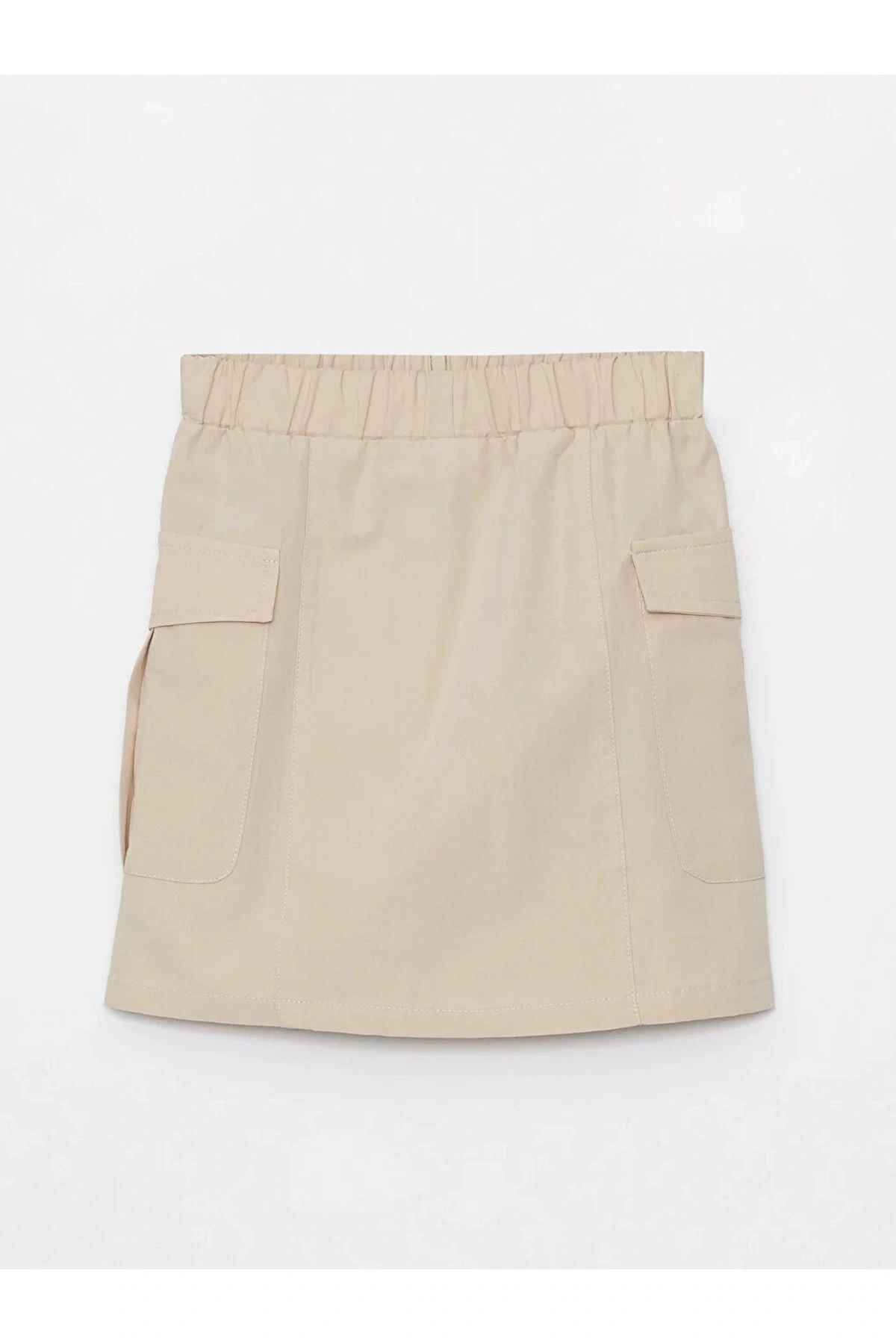 LCW Kids Beli Lastikli Kız Çocuk Kargo Etek