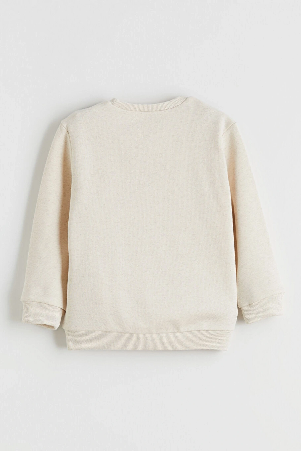LCW Kids Beyaz Baskılı Erkek Çocuk Sweatshirt
