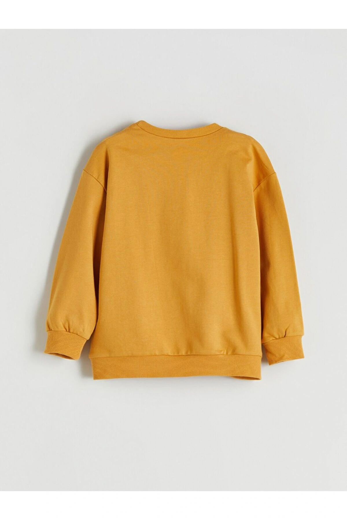 LCW Kids Bisiklet Yaka Baskılı Erkek Bebek Sweatshirt ve Eşofman Alt 2li