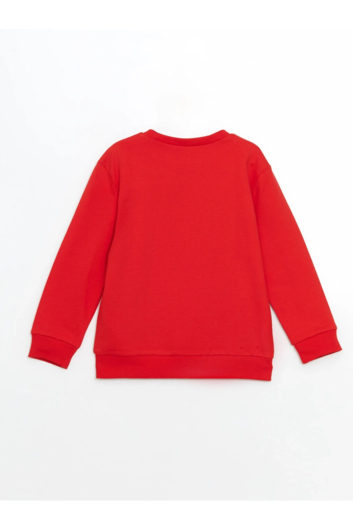 LCW Kids Bisiklet Yaka Baskılı Erkek Çocuk Sweatshirt