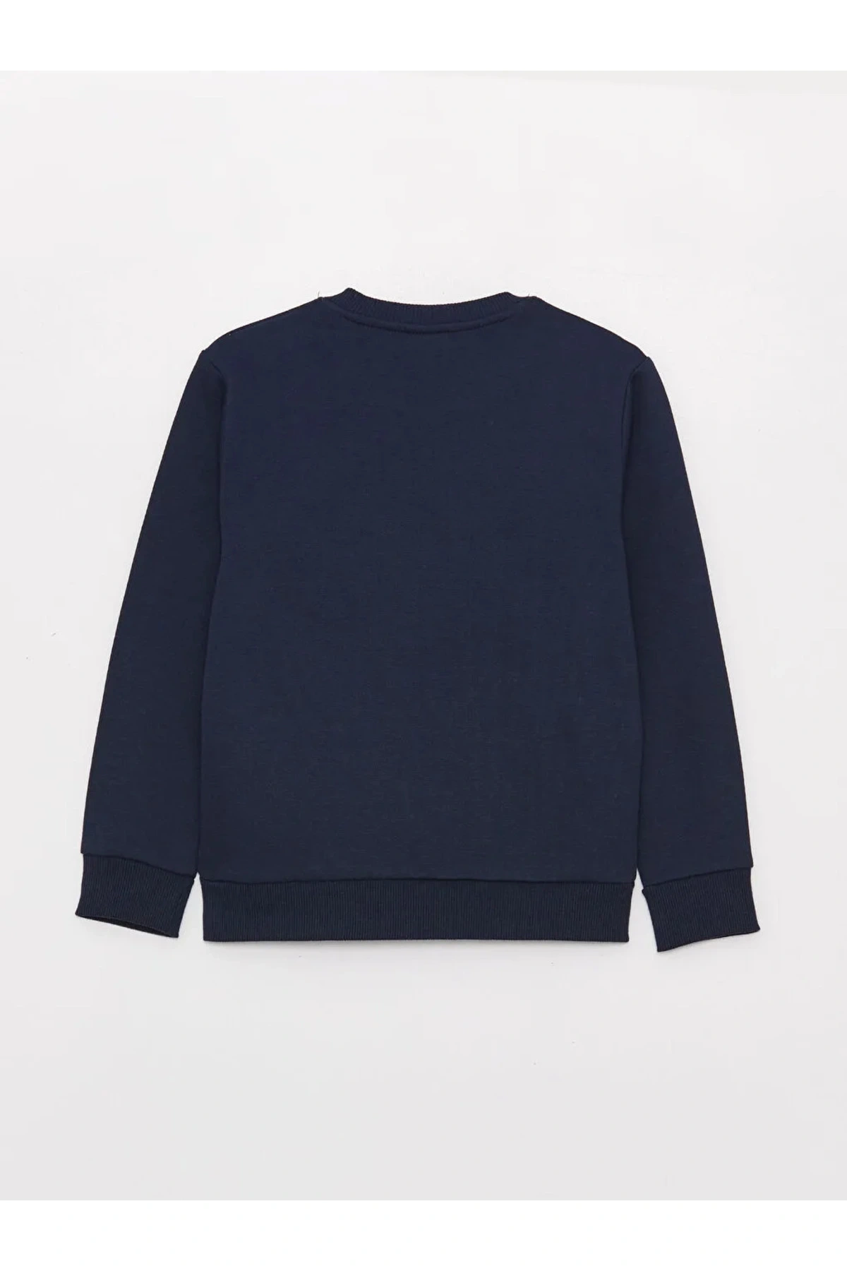 LCW Kids Bisiklet Yaka Baskılı Uzun Kollu Erkek Çocuk Sweatshirt