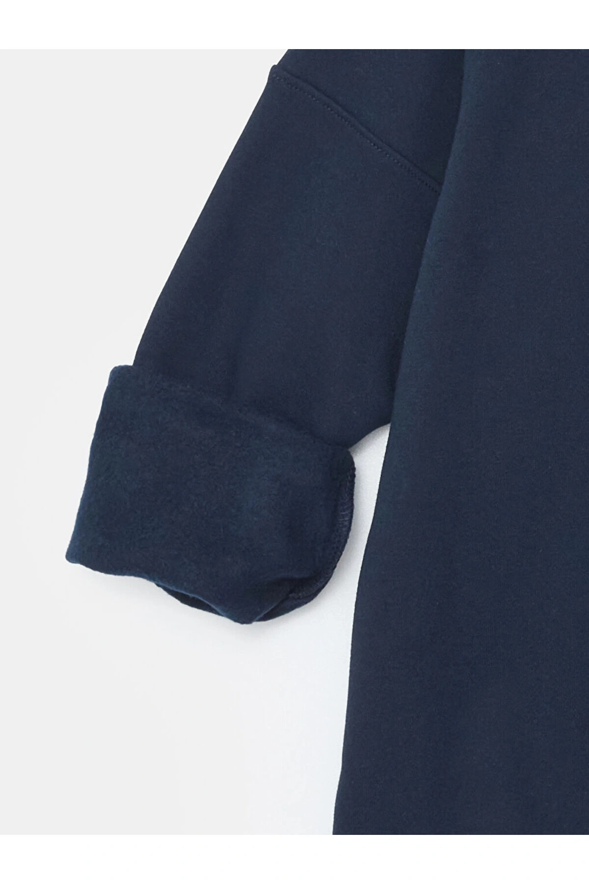 LCW Kids Bisiklet Yaka Erkek Çocuk Kalın Sweatshirt