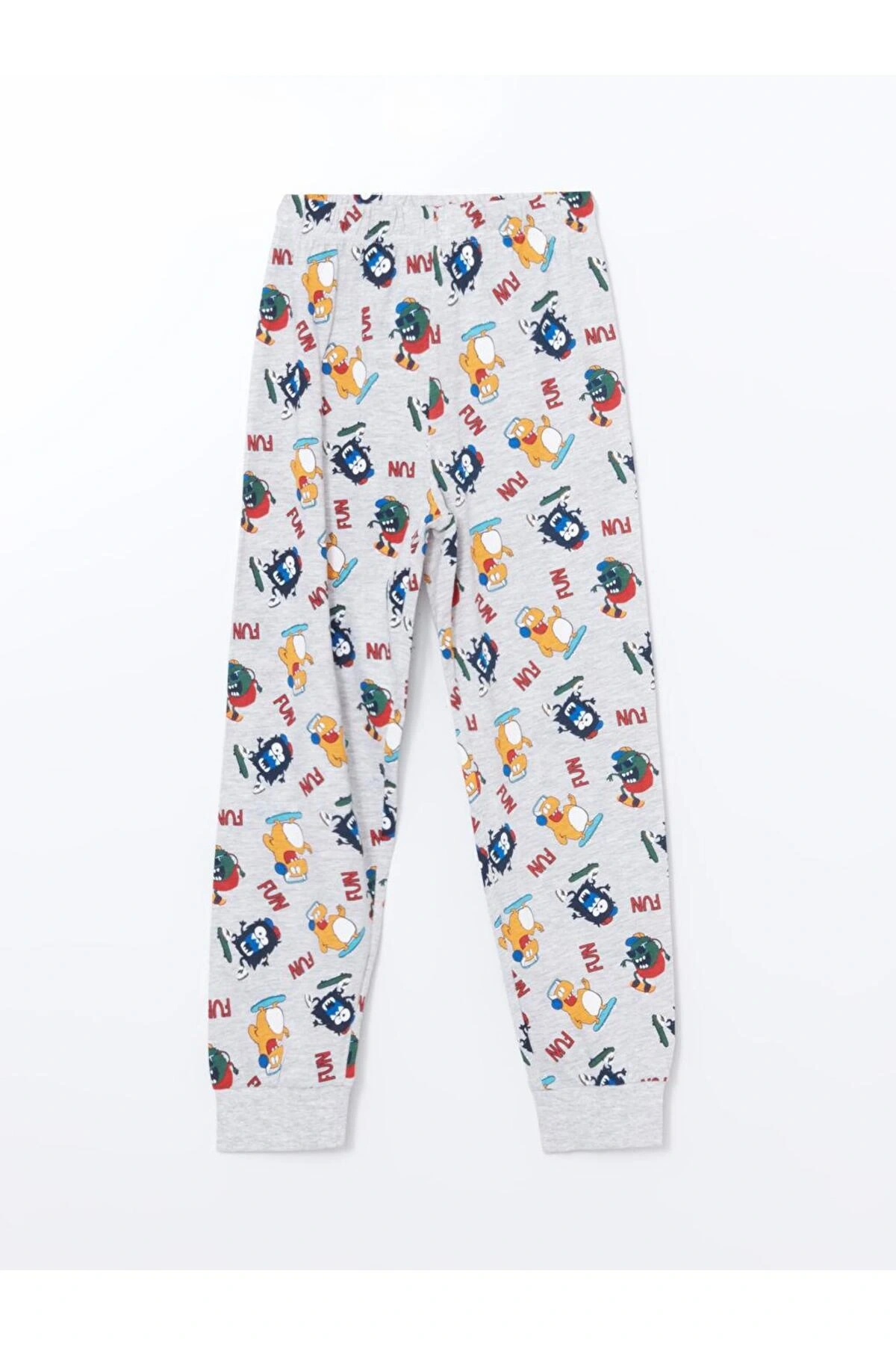 LCW Kids Bisiklet Yaka Erkek Çocuk Pijama Takımı