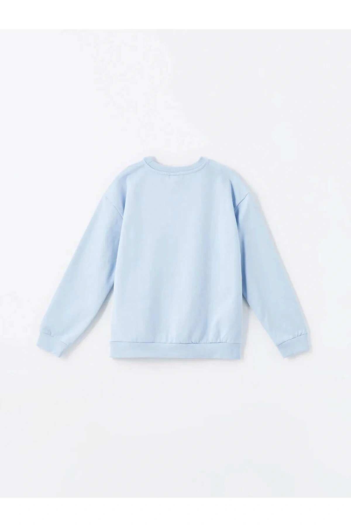 LCW Kids Ekru Bisiklet Yaka Kız Çocuk Kalın Sweatshirt 2li