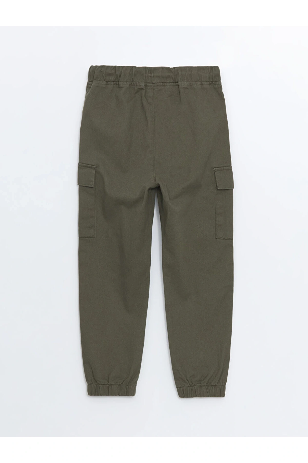 Lcw Kids Haki Beli Lastikli Erkek Çocuk Kargo Jogger Pantolon