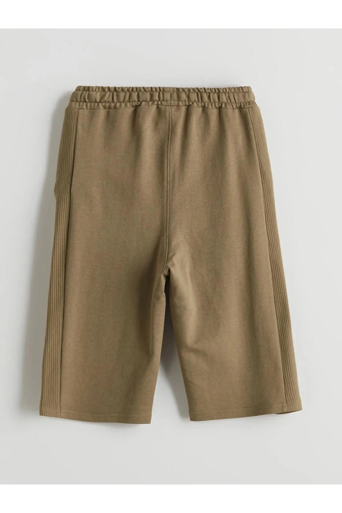 LCW Kids Haki Beli Lastikli Erkek Çocuk Şort