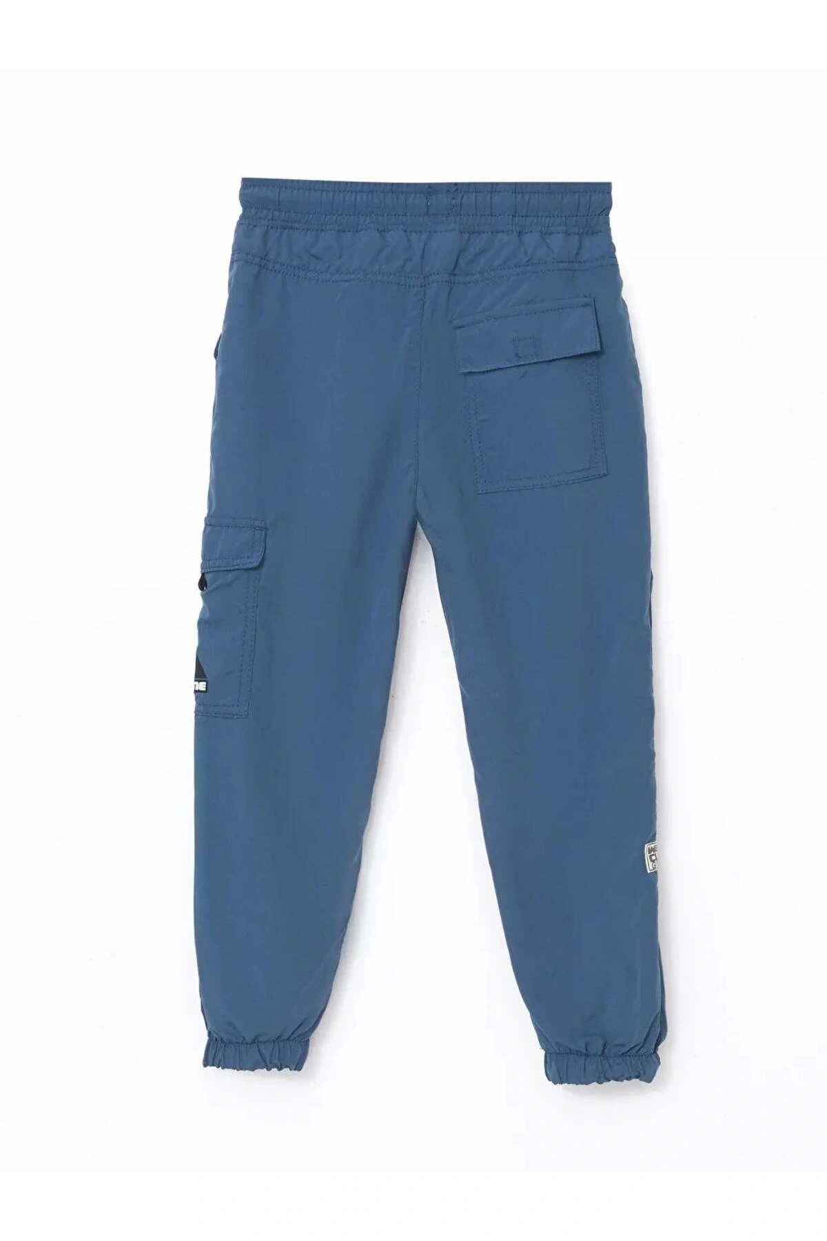 LCW Kids İndigo Beli Lastikli Polar Astarlı Erkek Çocuk Pantolon