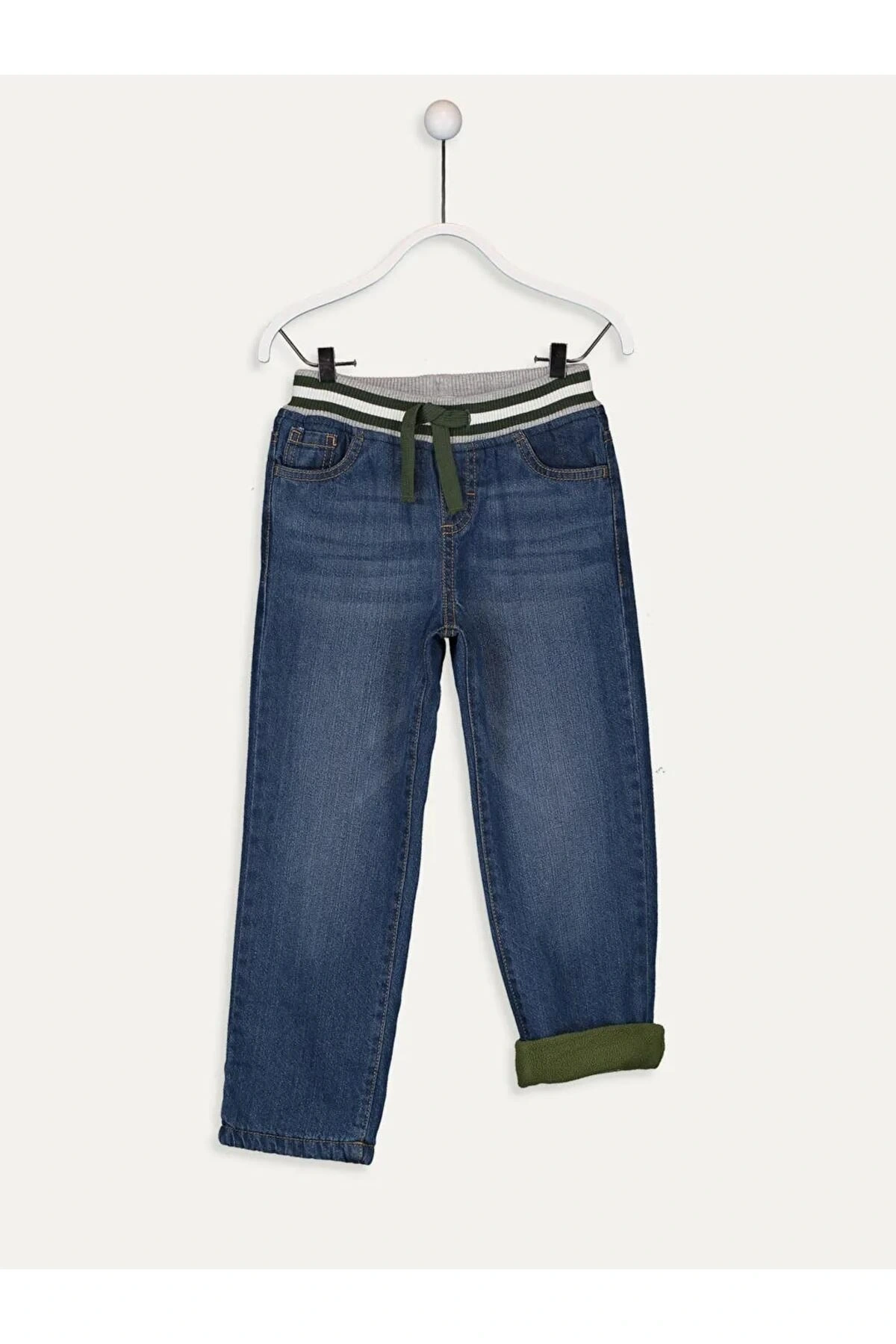 LCW Kids İndigo Rahat Kalıp Erkek Çocuk Jean Pantolon