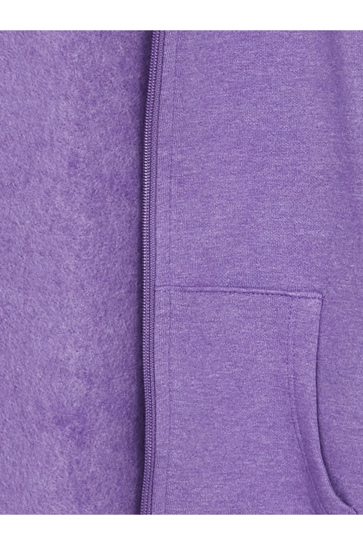 LCW Kids Kapüşonlu Basic Uzun Kollu Kız Çocuk Fermuarlı Sweatshirt