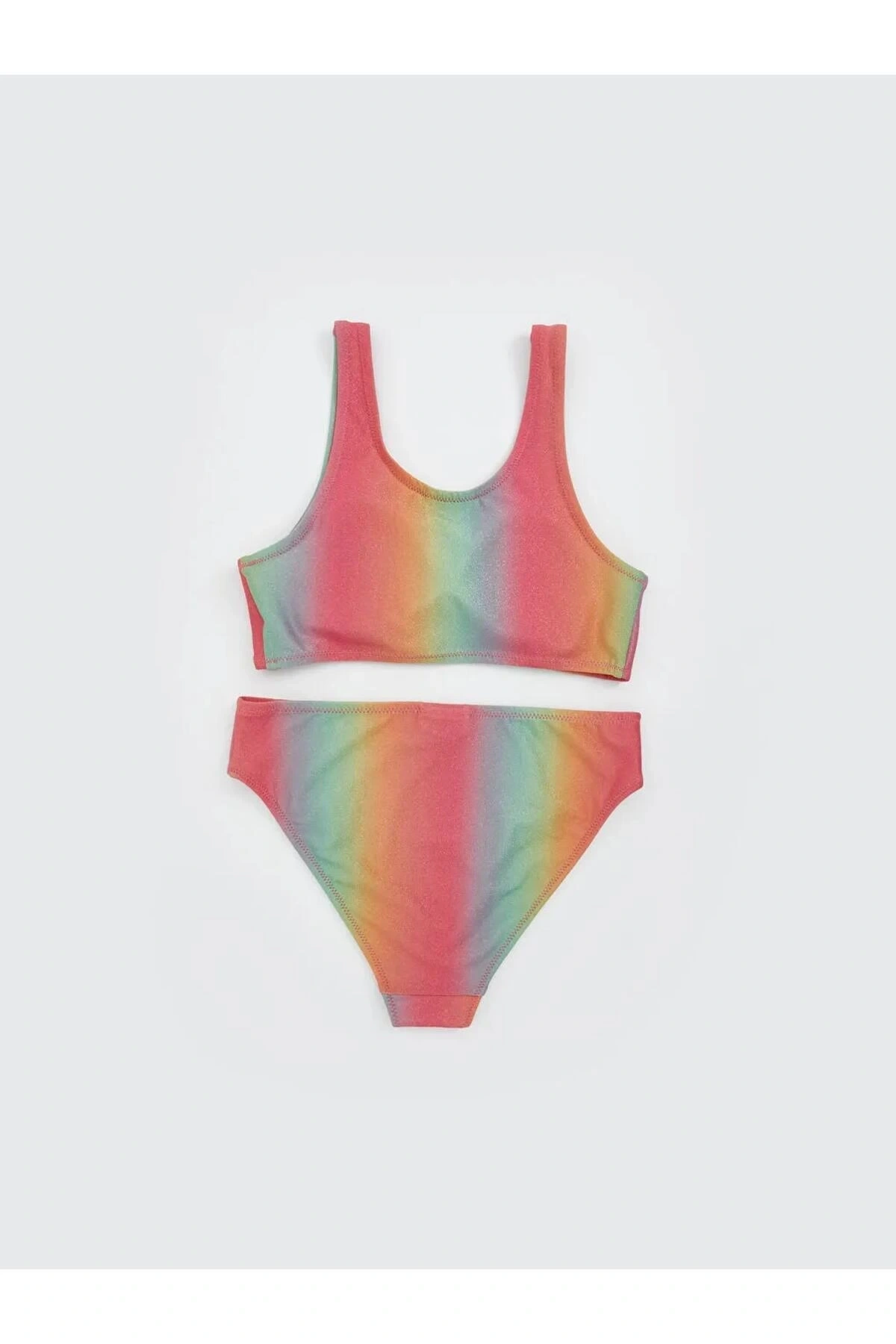 LCW Kids Karişik Hızlı Kuruyan UV Korumalı Kız Çocuk Bikini