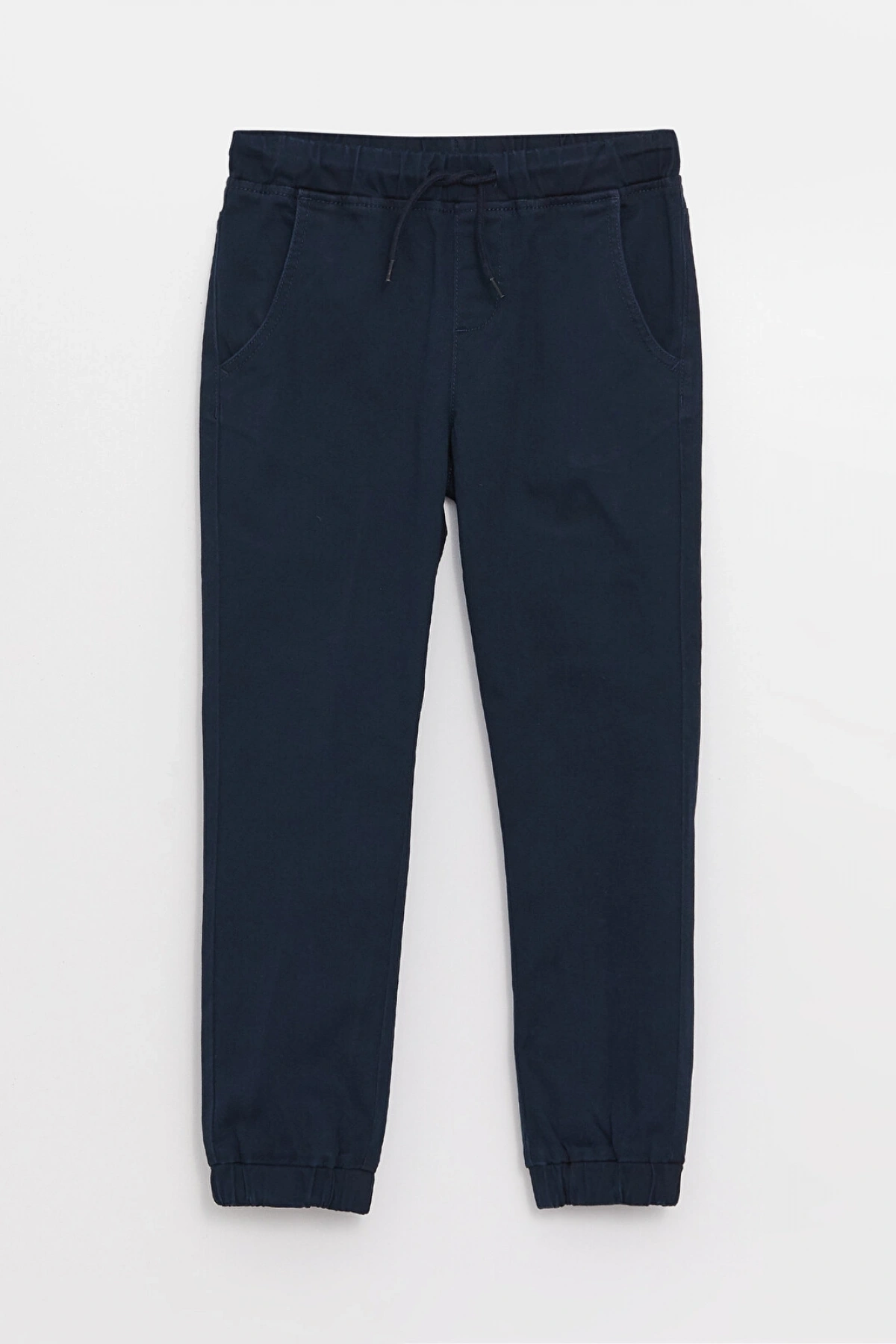 LCW Kids Lacivert Beli Lastikli Erkek Çocuk Jogger Pantolon